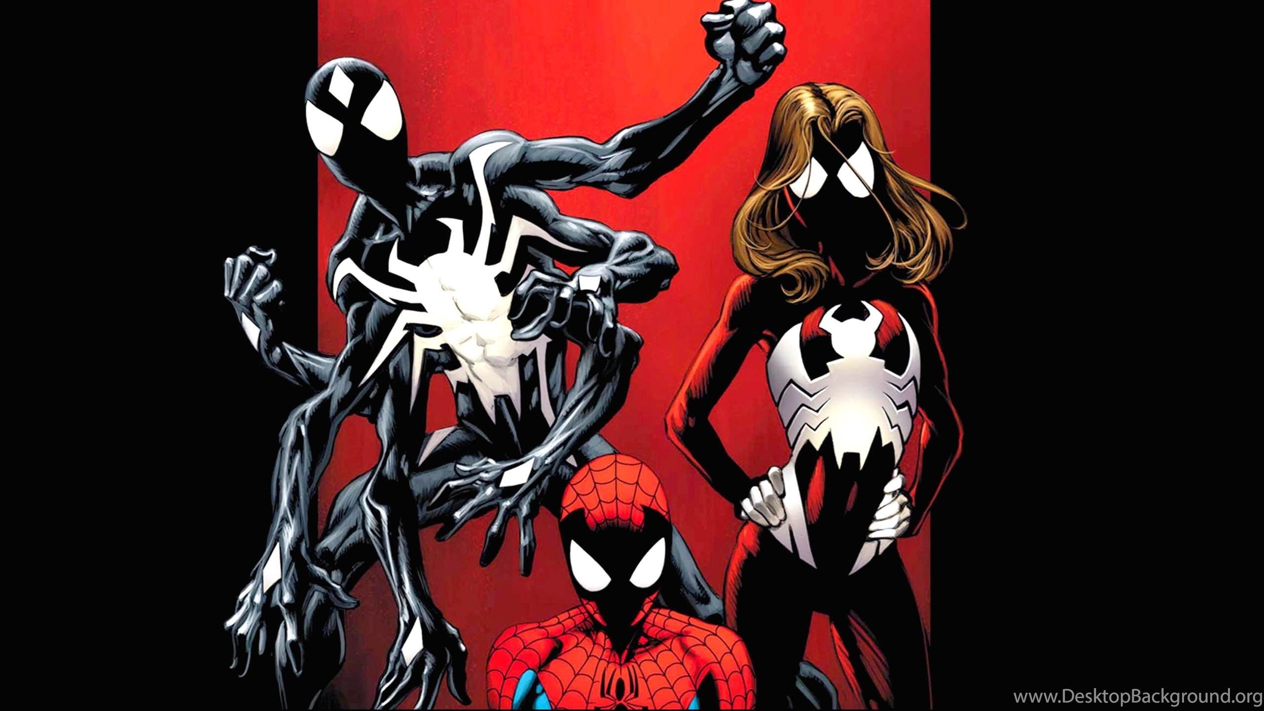 Spider-Man e Venom personaggi, 2560x1440 2K, Desktop