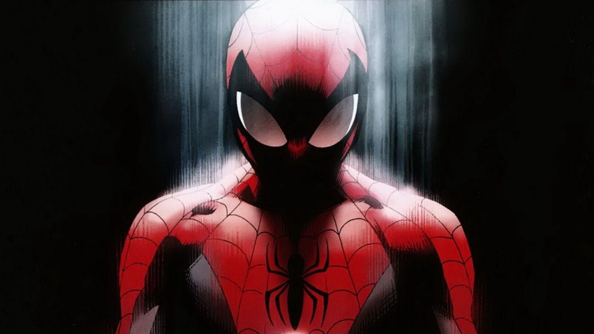 Spider-Man costume rosso nero, 1920x1080 1080p, Desktop
