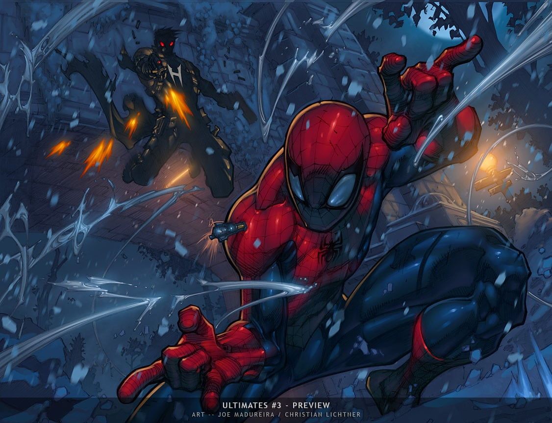 Spider-Man che lancia ragnatele, 1126x864 HD, Desktop
