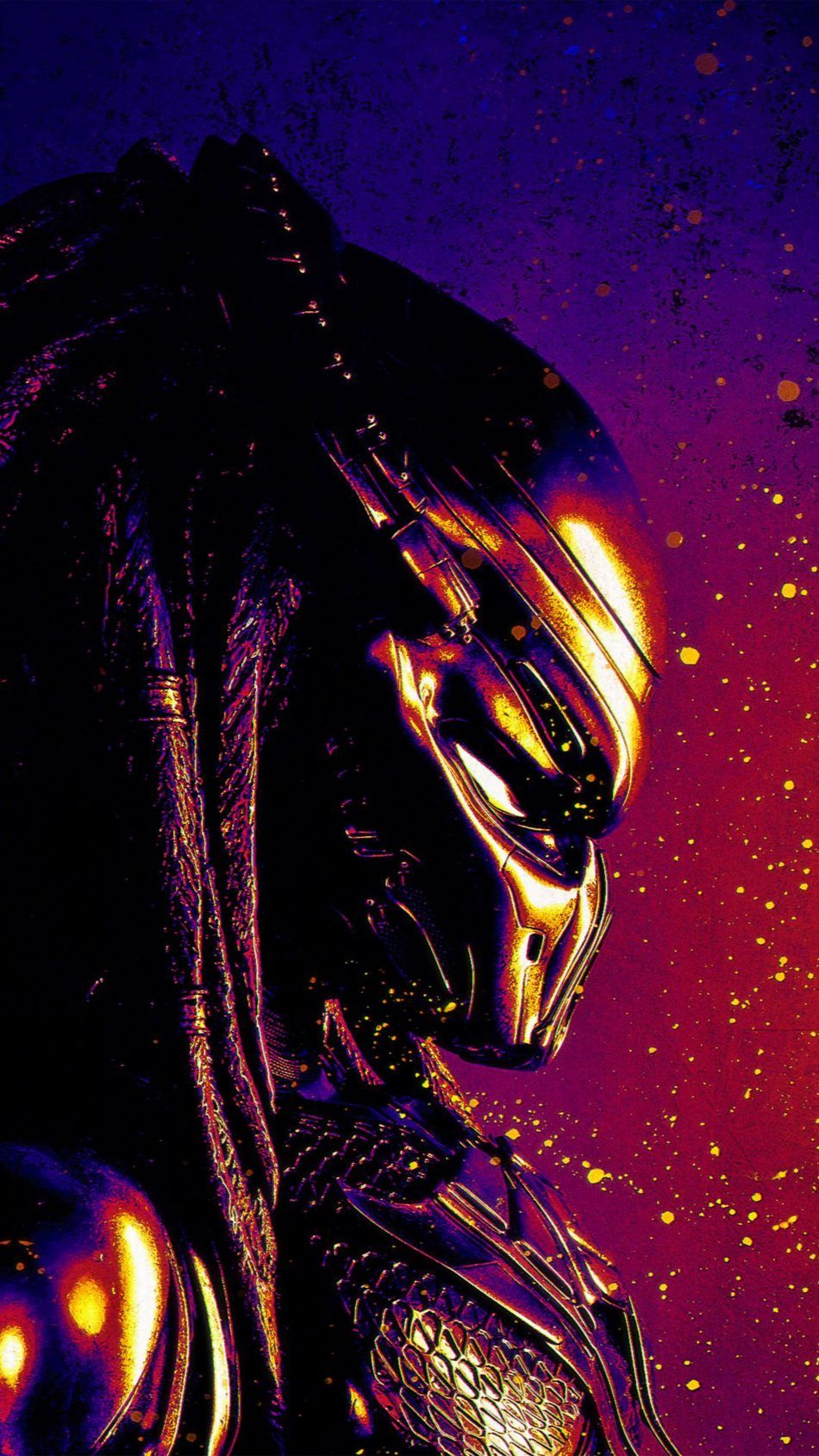 Predator artwork scuro, 950x1689 Full HD Verticale, Smartphone