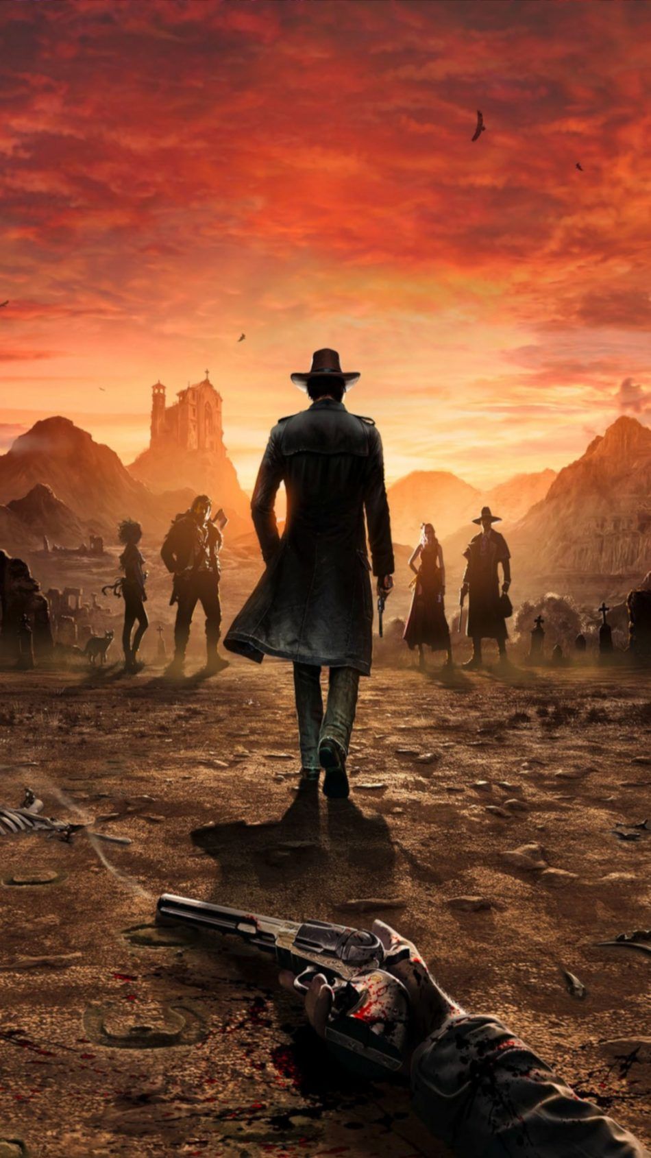 Desperados III poster western, 950x1689 Verticale, Telefono