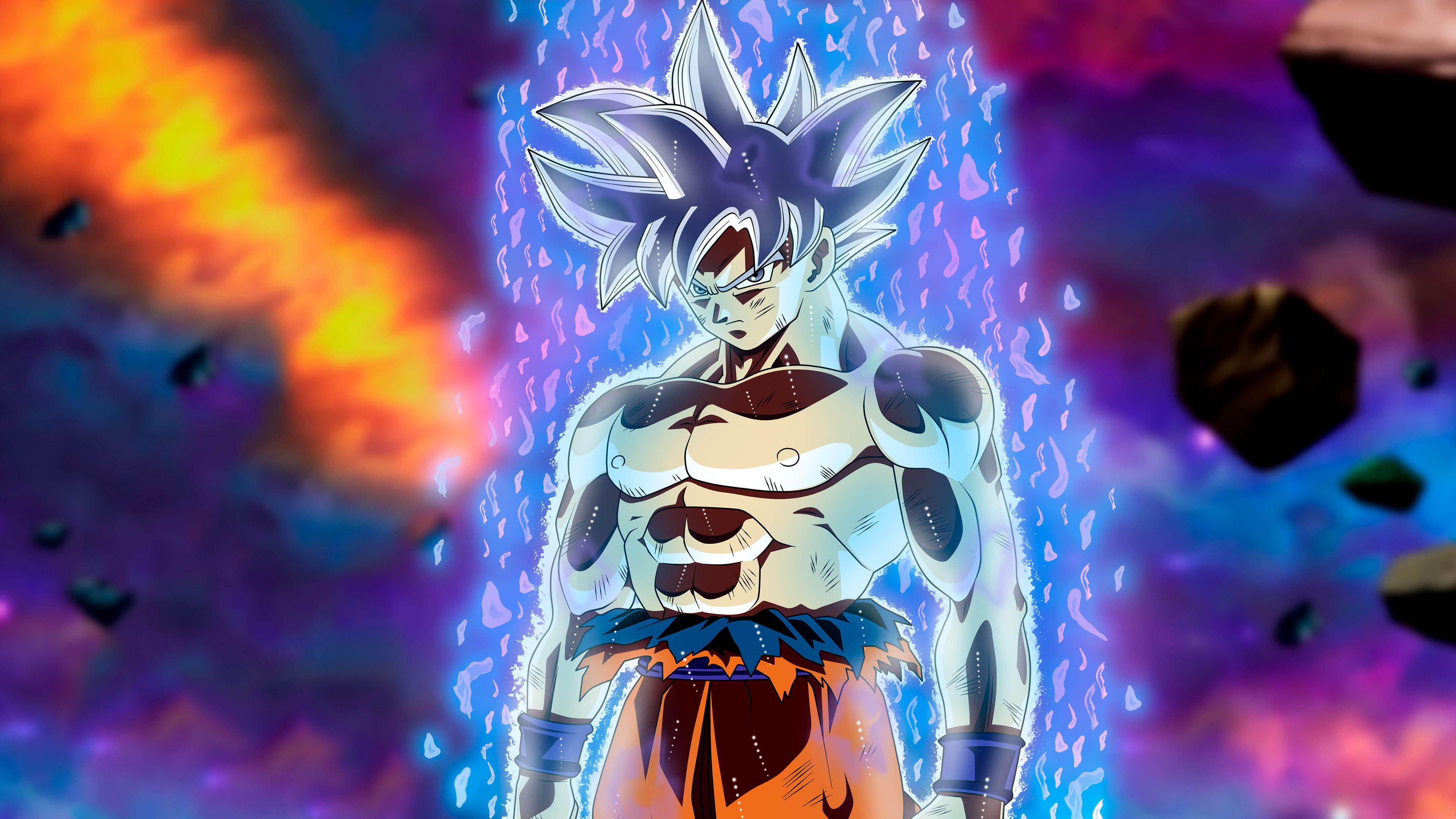 Goku Ultra Istinto Dragon Ball, 3840x2160 4K Ultra HD, Monitor 4K