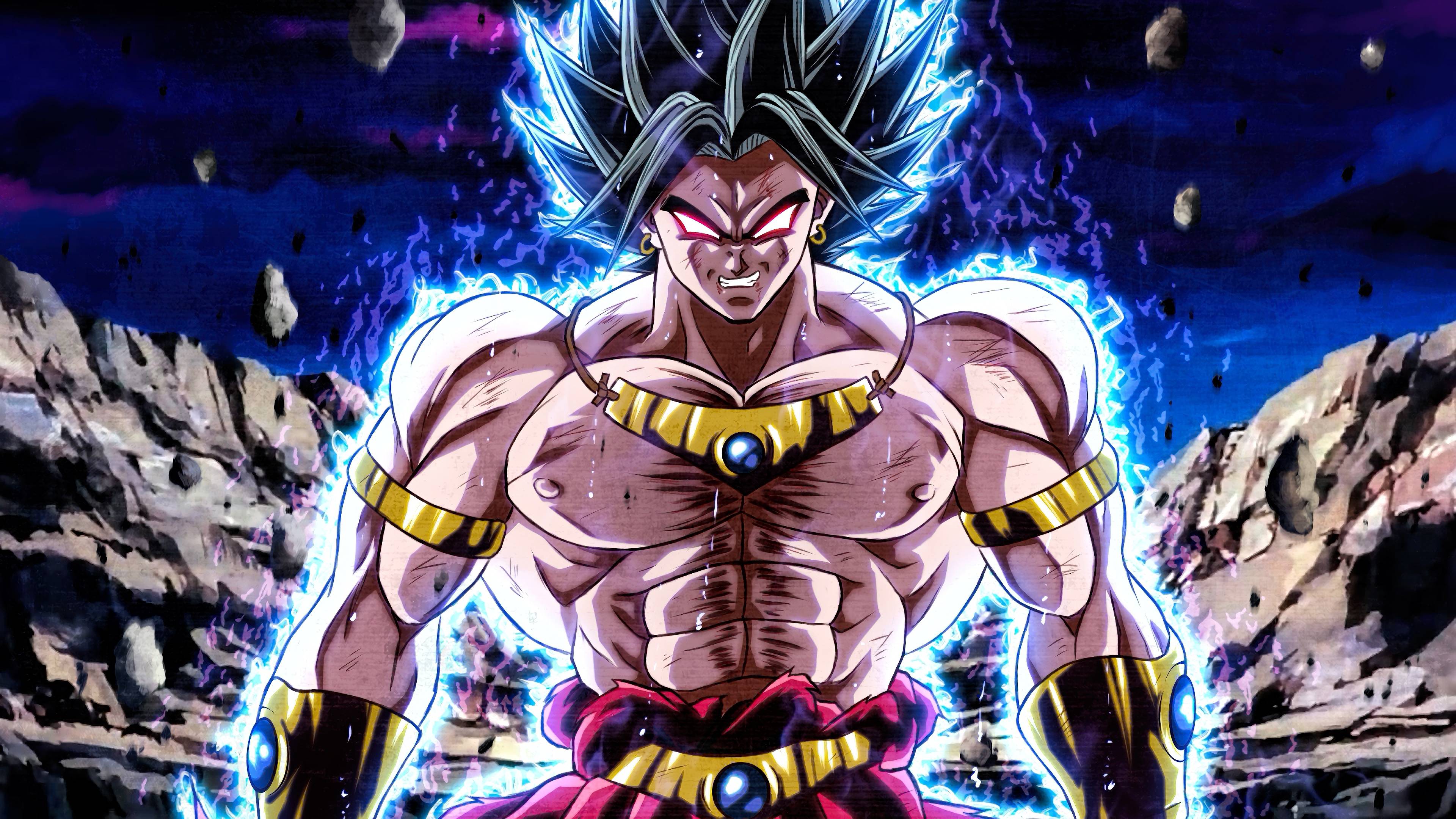 Broly Ultra Istinto Dragon Ball, 3840x2160 4K, Monitor 4K