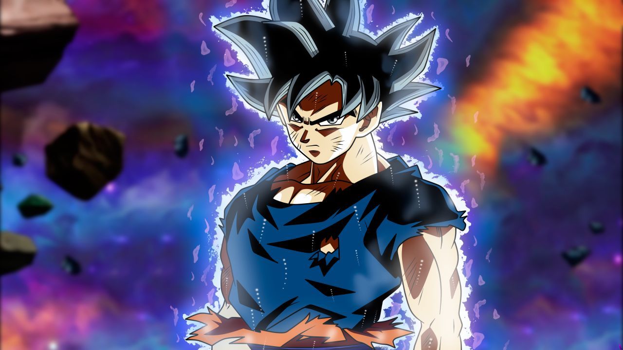 Goku Ultra Istinto, Dragon Ball Super, anime di Akira Toriyama, 1280x720 HD, Desktop
