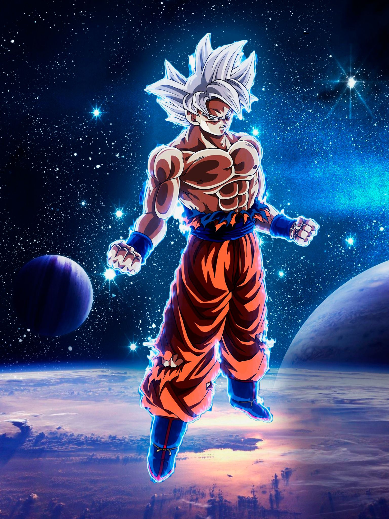 Goku Ultra Istinto, Dragon Ball Super, 1536x2048 Full HD Verticale, iPhone