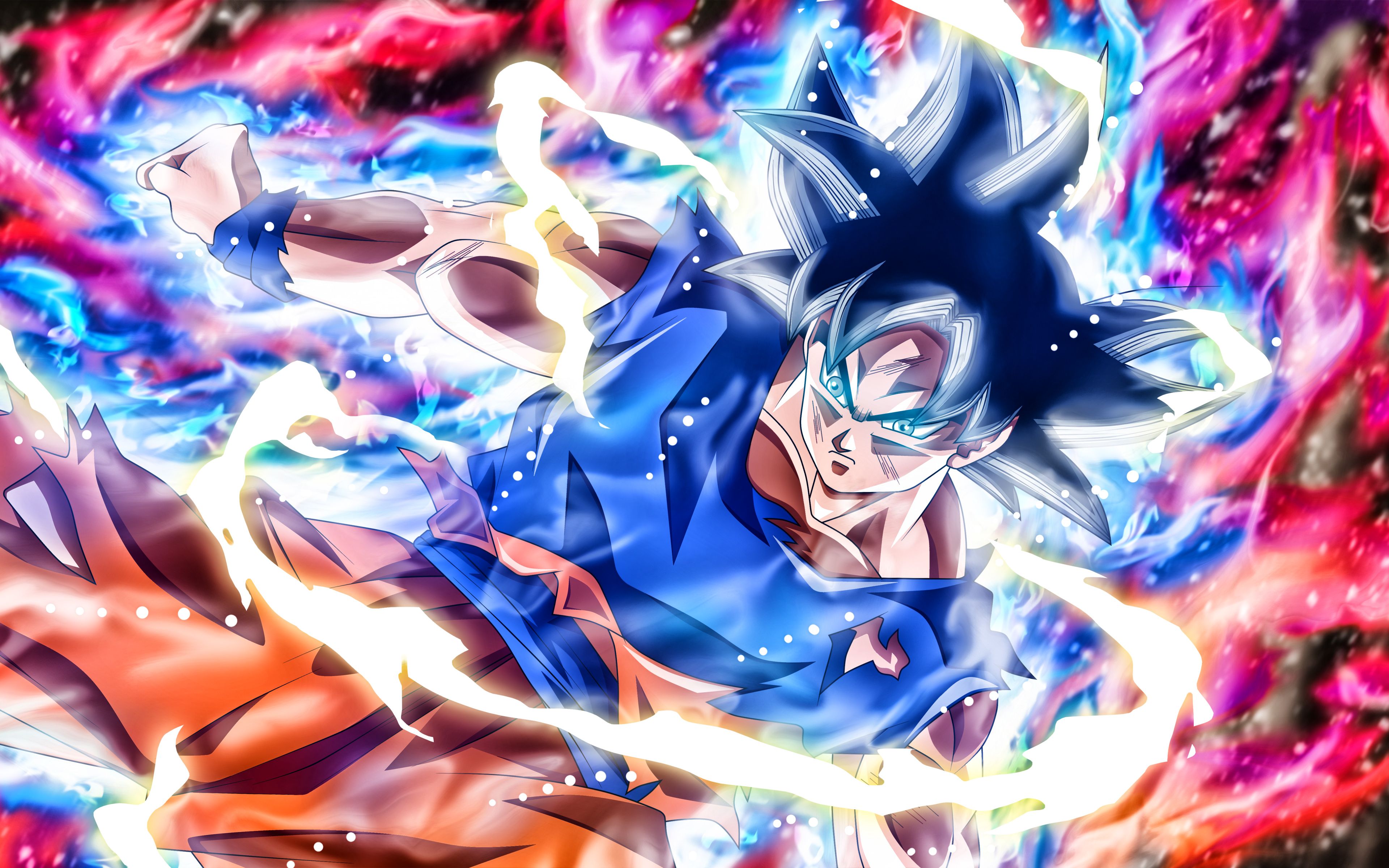 Goku Ultra Istinto, Dragon Ball Super, 3840x2400 UHD, PC 4K