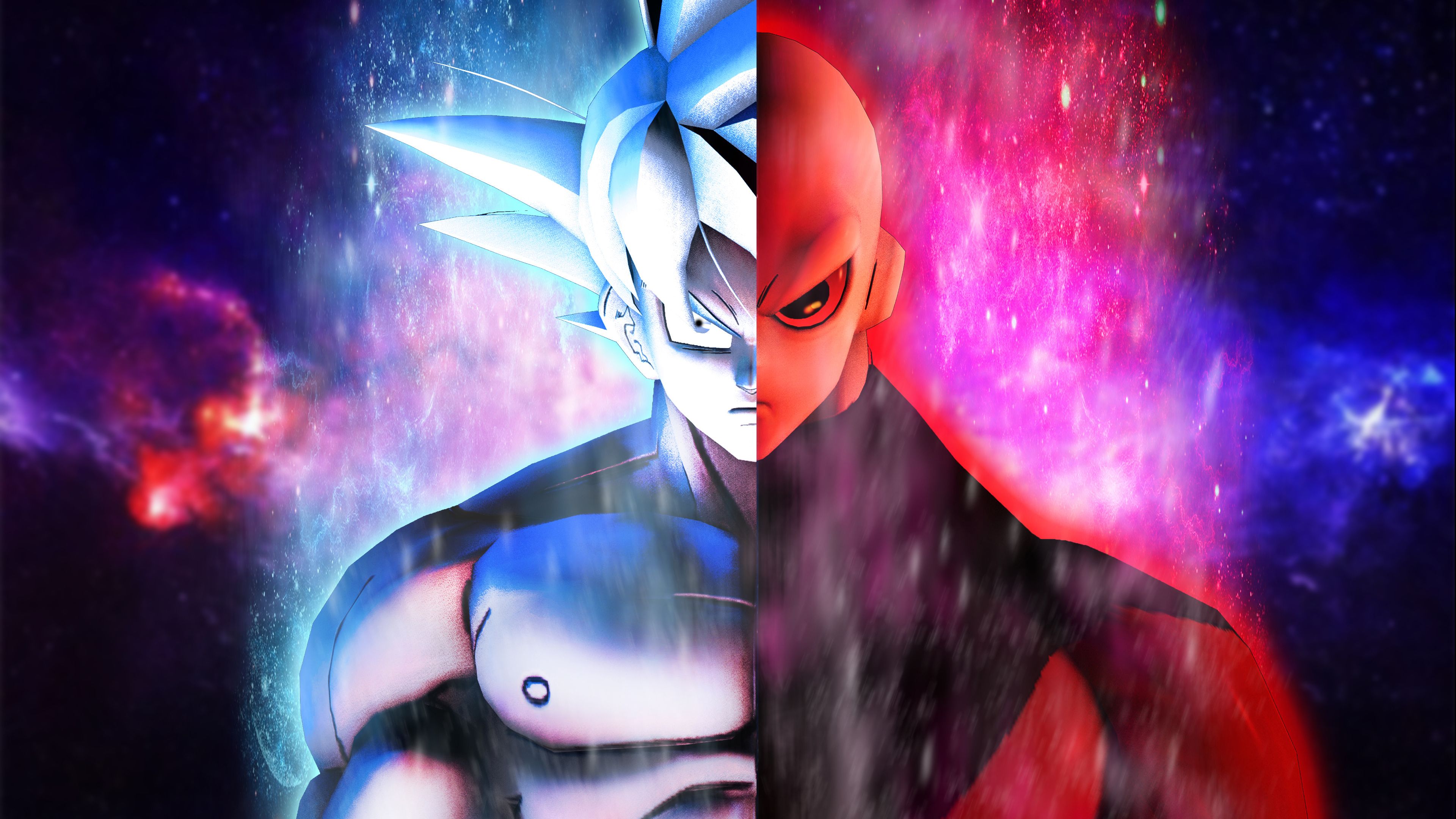 Goku Ultra Istinto e Jiren, 3840x2160 UHD, PC 4K