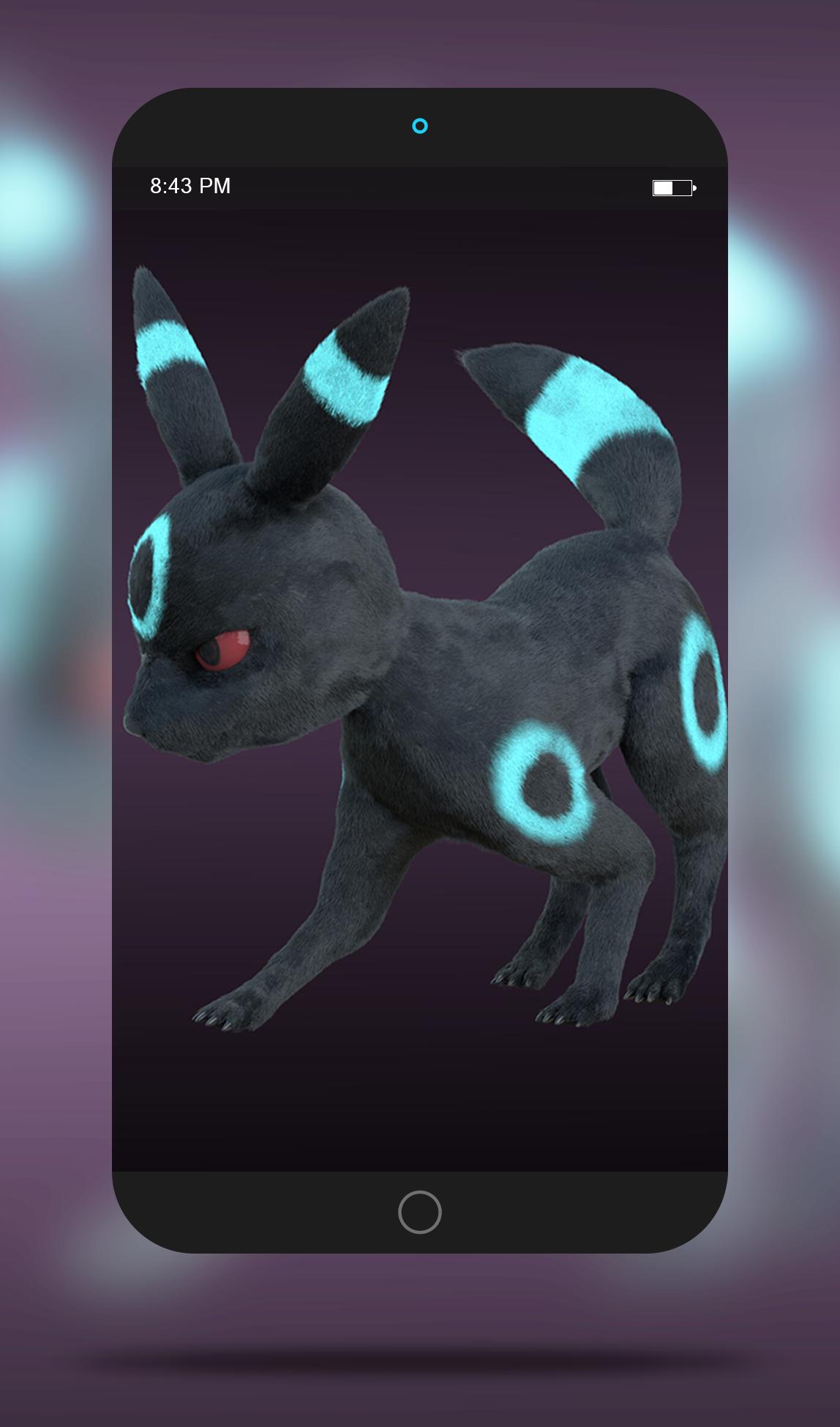 Umbreon Pokemon su smartphone, 1148x1950 Full HD Verticale, iPhone