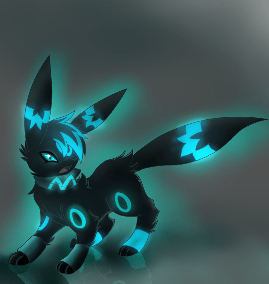Umbreon shiny Pokémon luminoso, 900x949 Full HD Verticale, iPhone