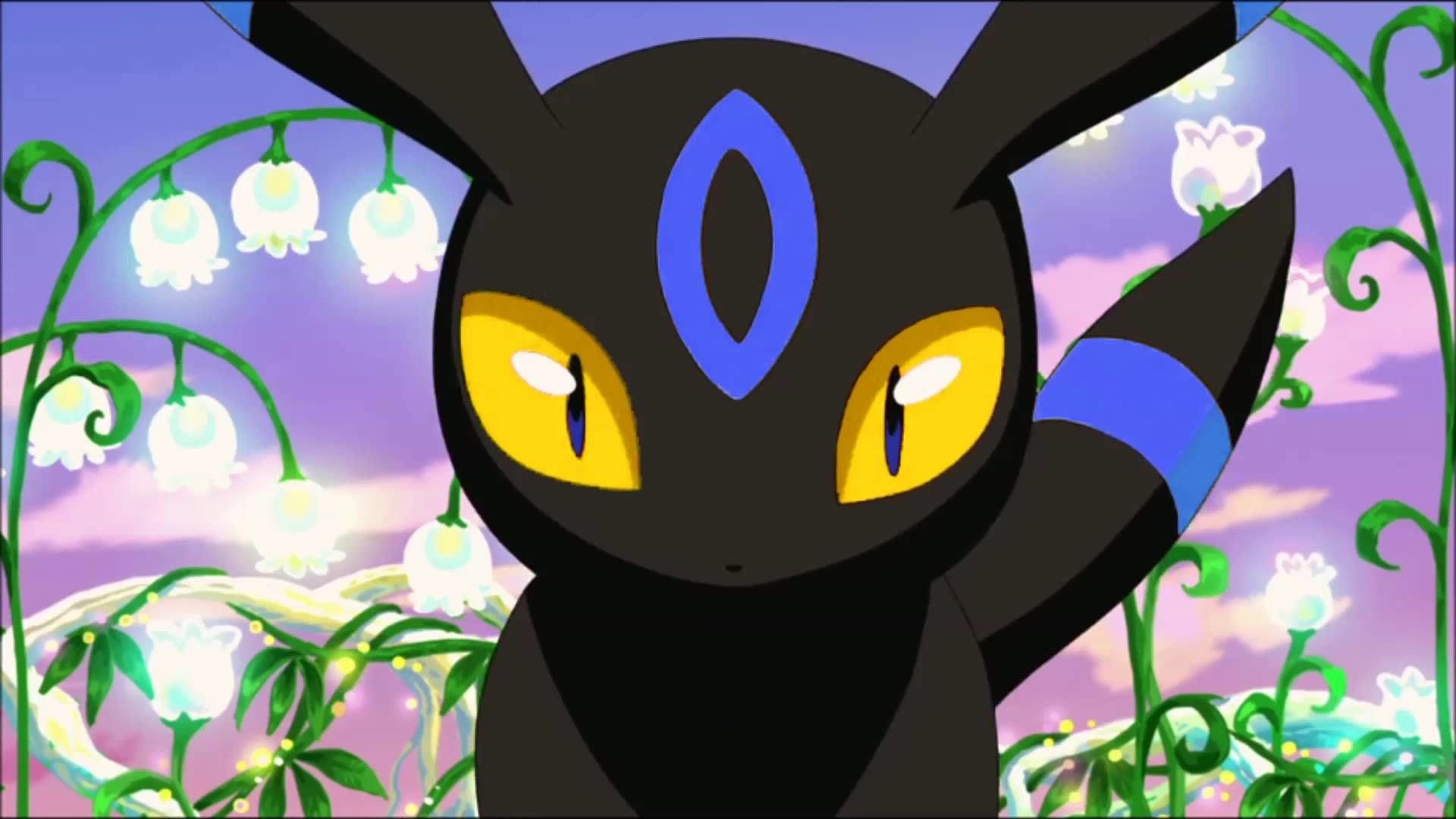 Umbreon Shiny Pokemon anime, 1920x1080 Full HD 1080p, Desktop