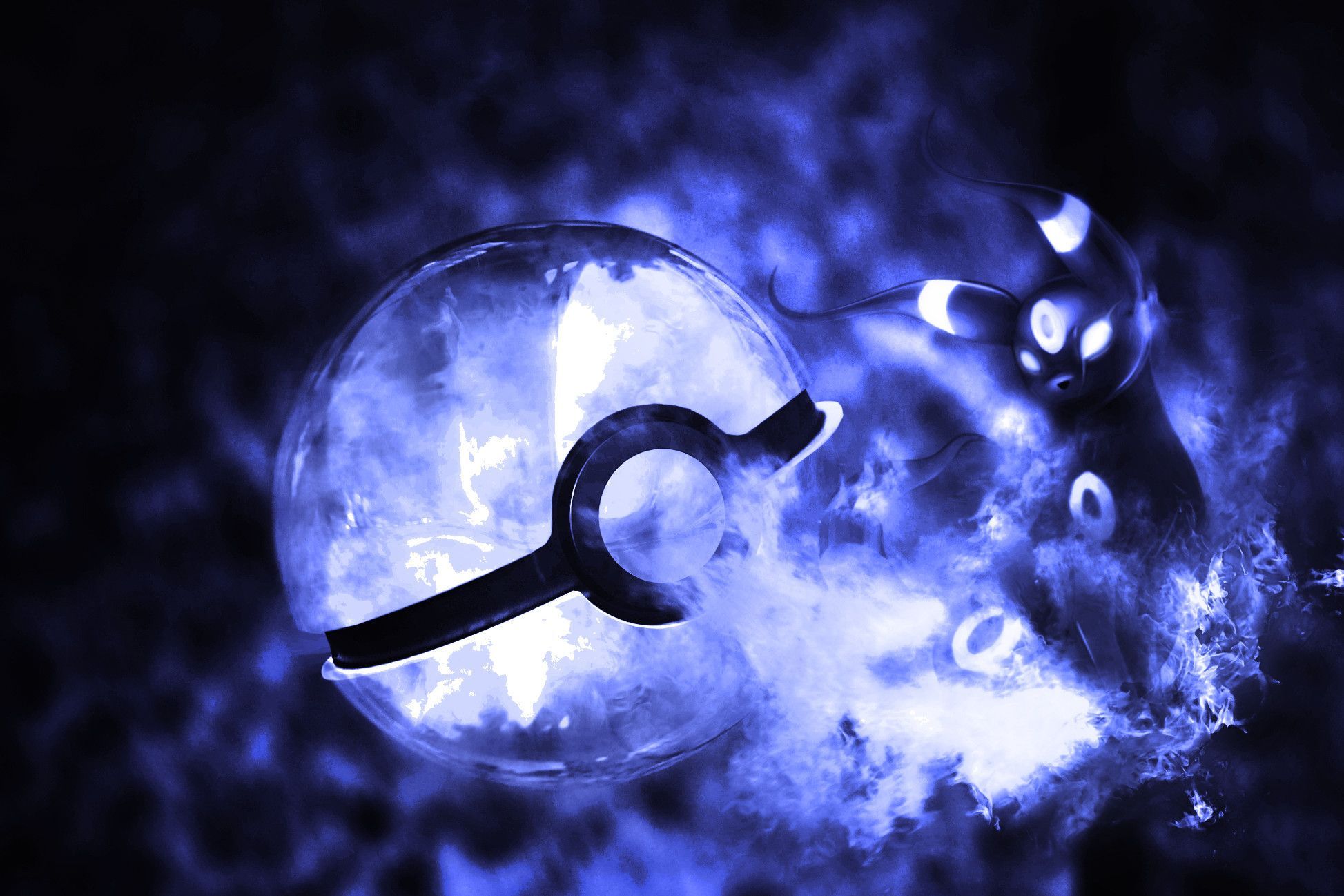 Umbreon Shiny Pokeball blu, 1947x1298 Full HD+ WUXGA, iMac