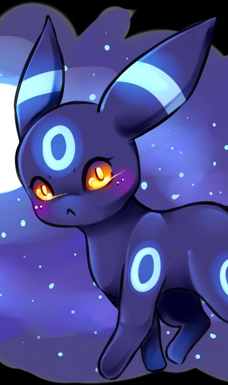 Umbreon Shiny Pokemon, Nintendo, 750x1263 Verticale, Mobile