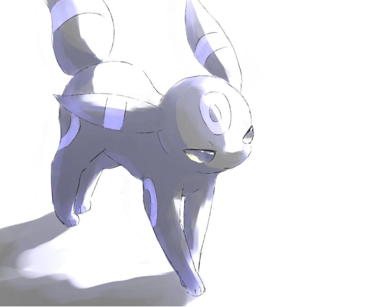 Umbreon Shiny Pokémon, 1280x1024 HD, Desktop