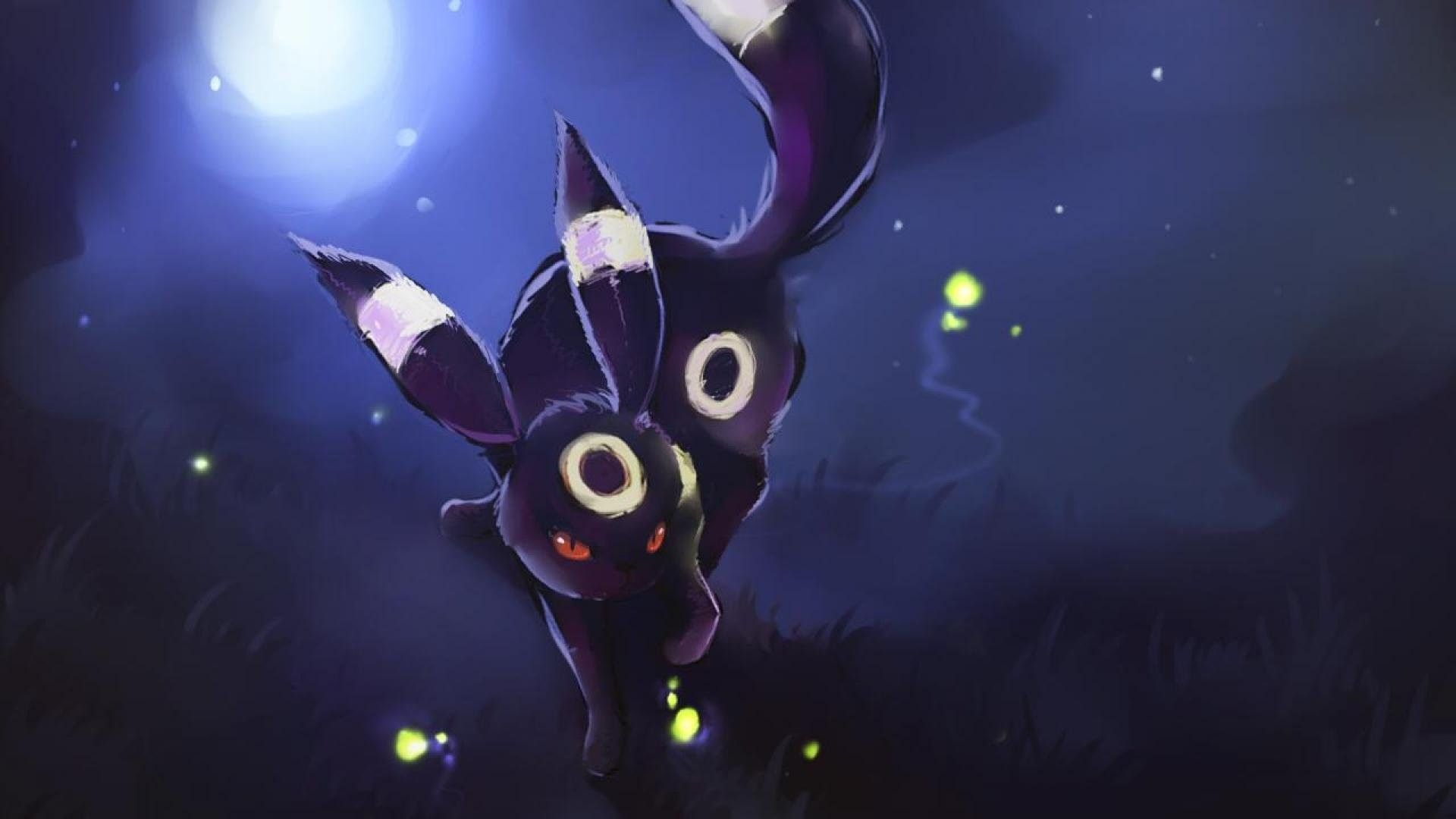 Umbreon Pokemon notte, 1920x1080 1080p, PC Desktop