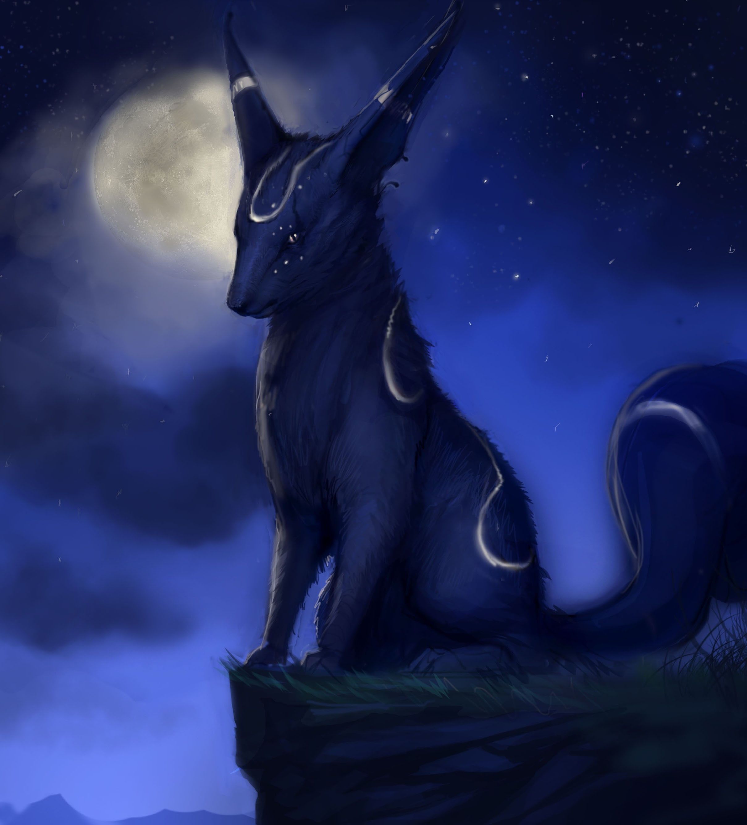 Umbreon Pokémon anelli luminosi, 1920x1200 Full HD+ WUXGA, PC
