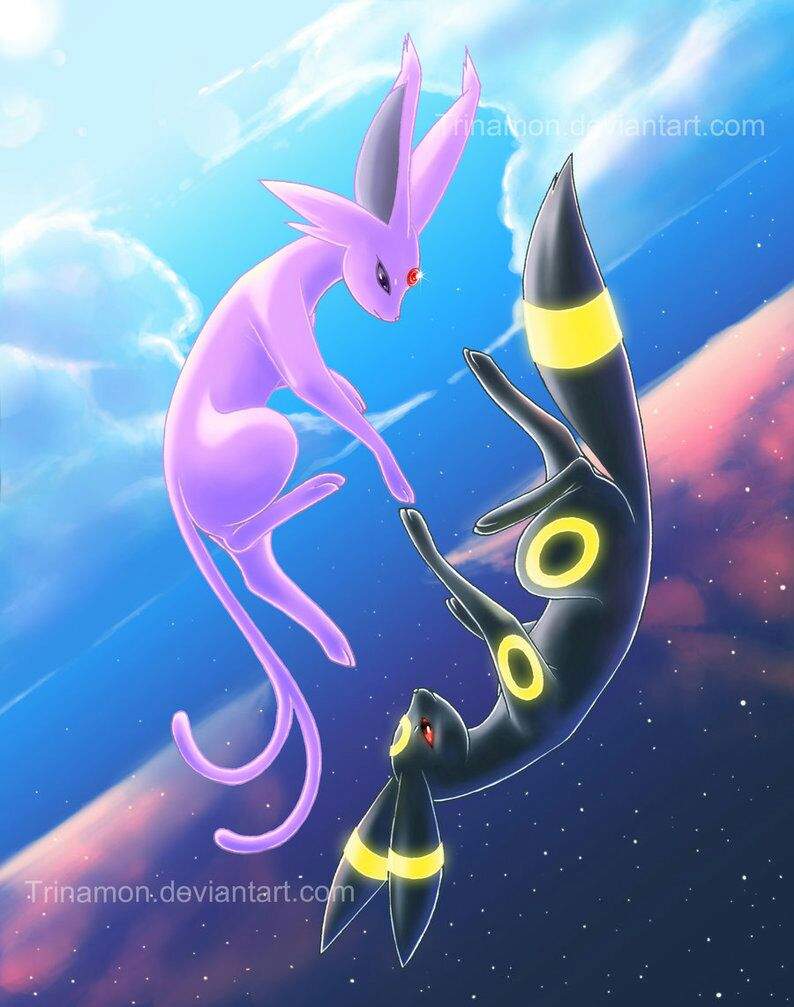 Espeon e Umbreon, Pokémon, 794x1007 Verticale, Xiaomi