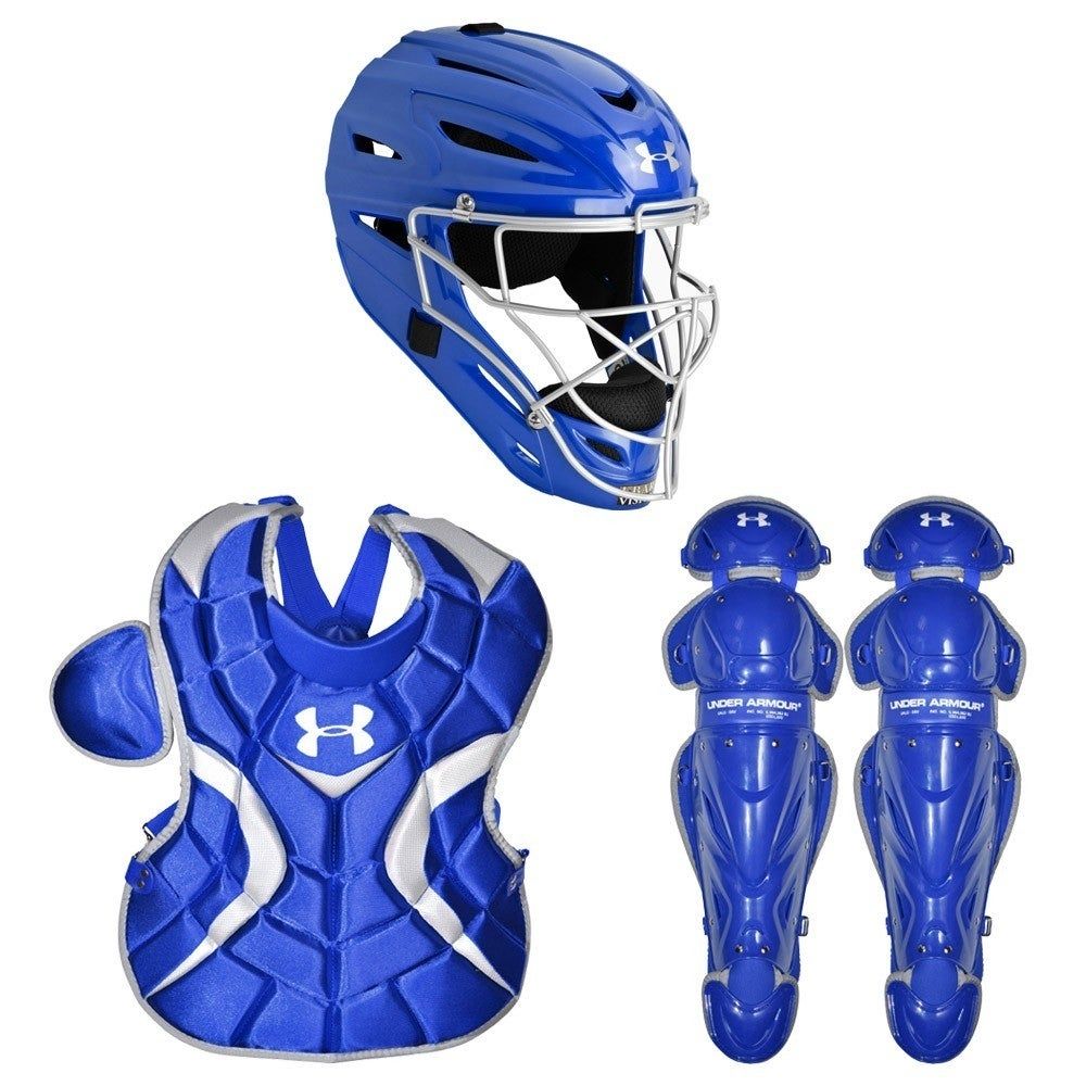 Kit protezioni catcher baseball blu, 1000x1000 HD, Desktop