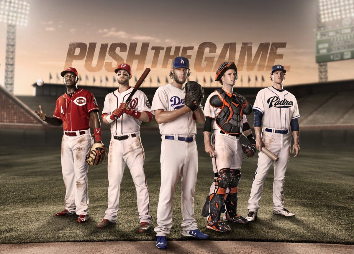 Giocatori baseball Under Armour campo, 1200x863 HD, Desktop