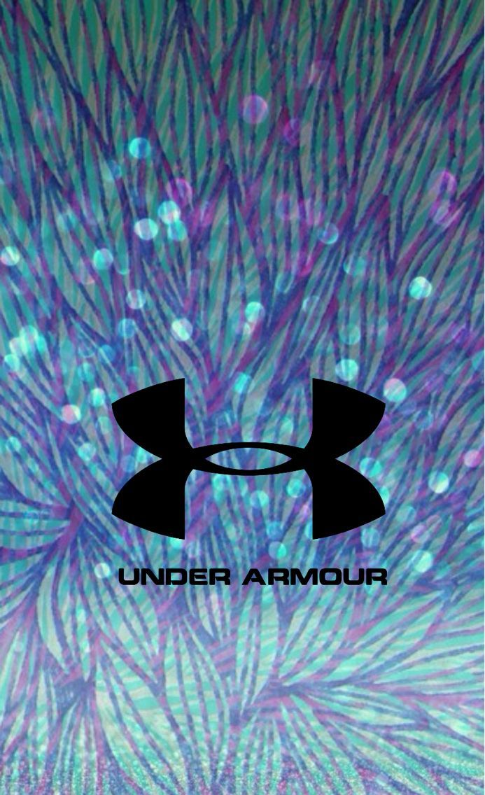 Logo Under Armour texture blu-viola, 693x1136 Verticale, Mobile