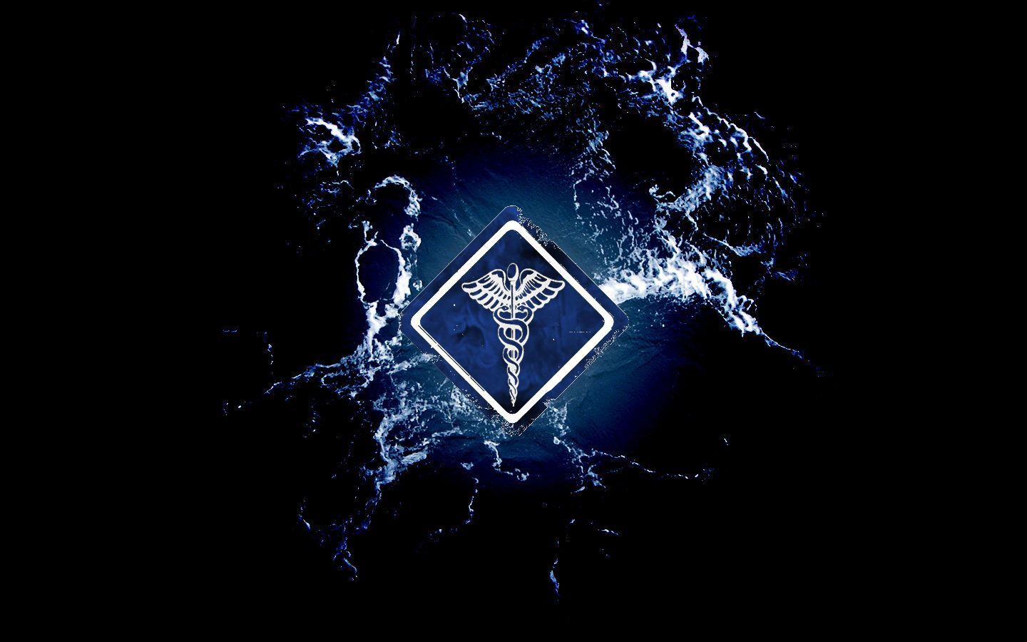 Logo Under Armour con acqua, 1440x900 720p, Laptop