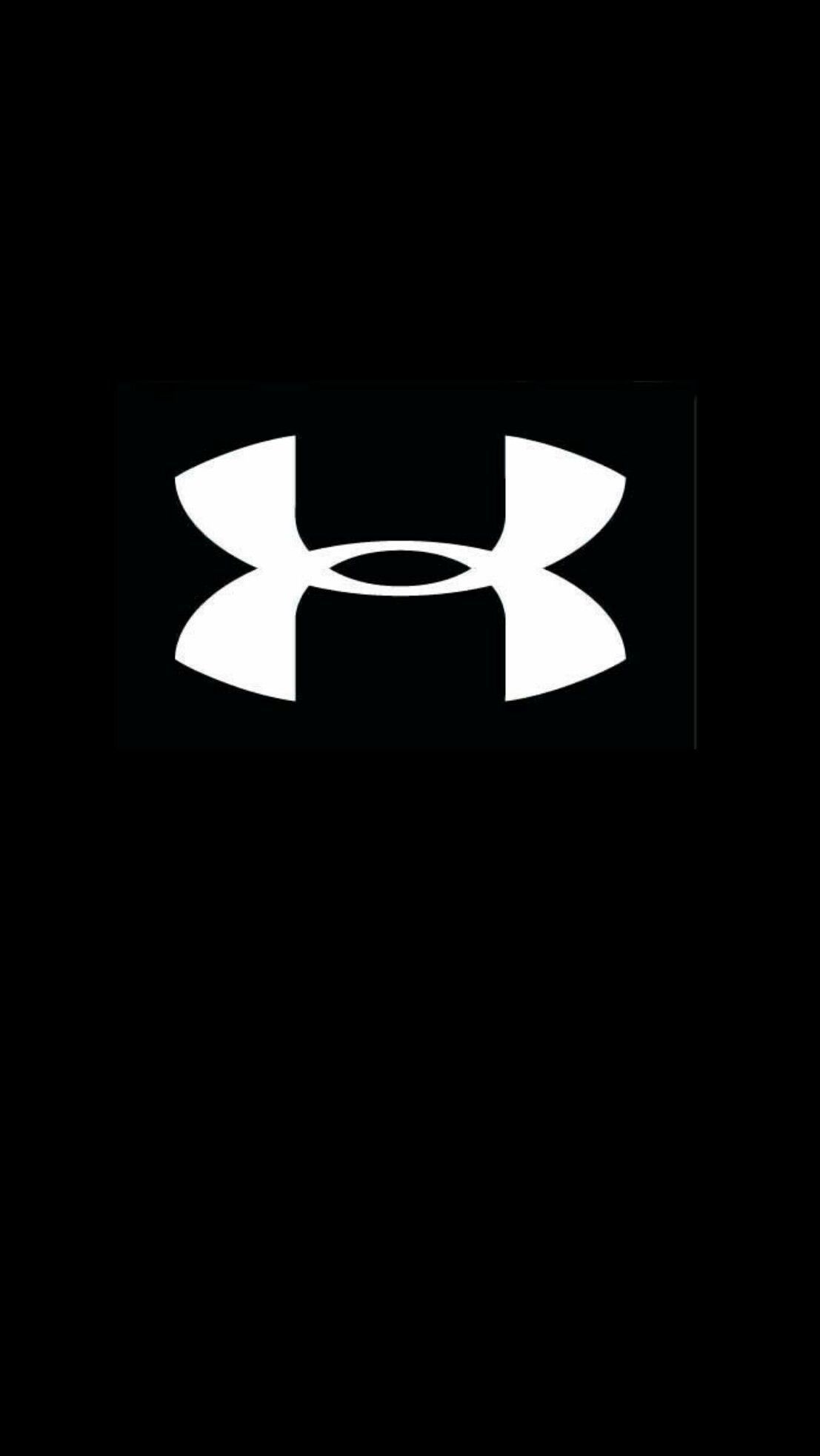 Logo Under Armour bianco nero, 1107x1965 Verticale, Mobile
