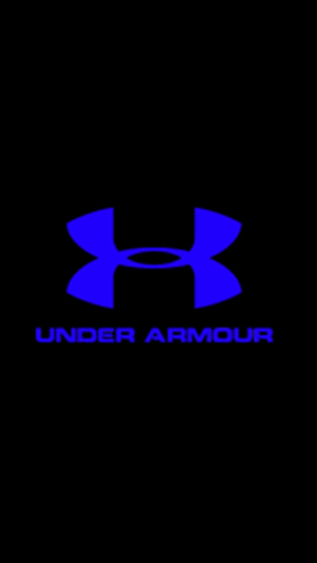 Logo Under Armour blu, 1107x1965 Verticale, Telefono