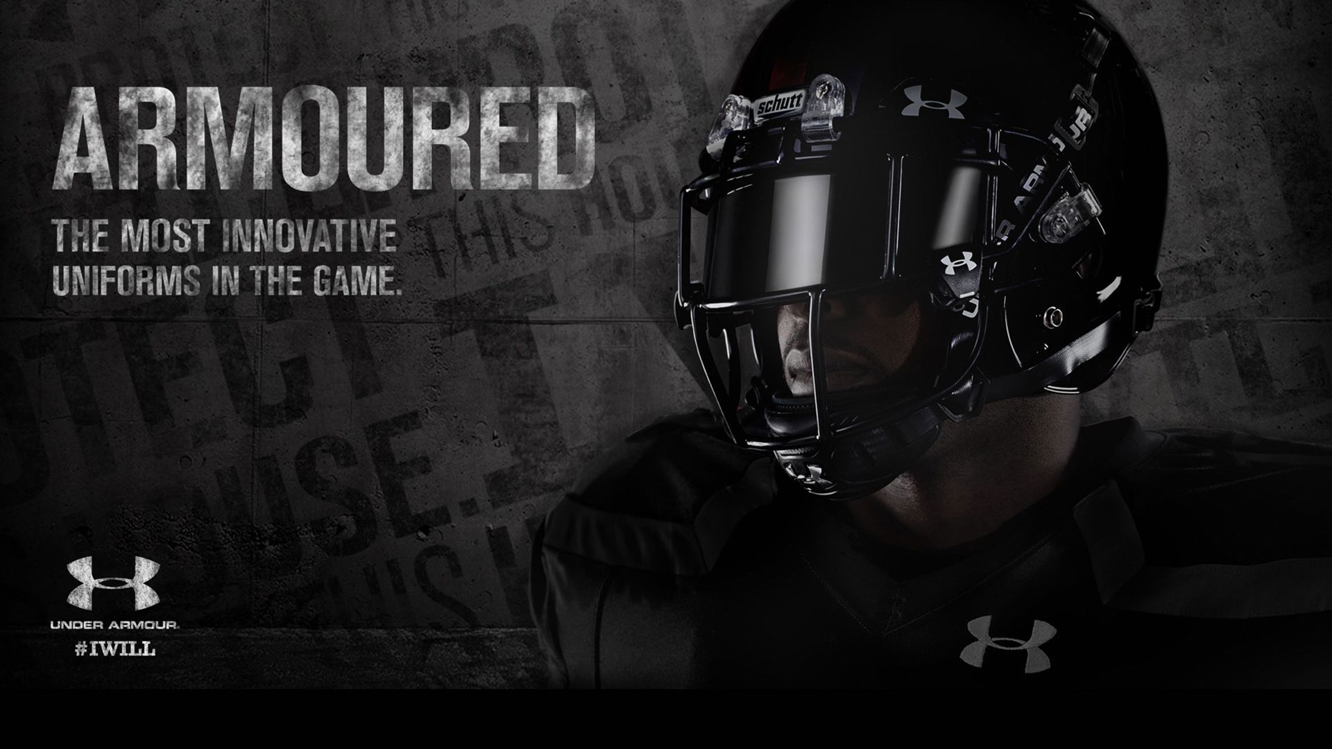 Casco football Under Armour nero, 1920x1080 Full HD 1080p, PC Desktop