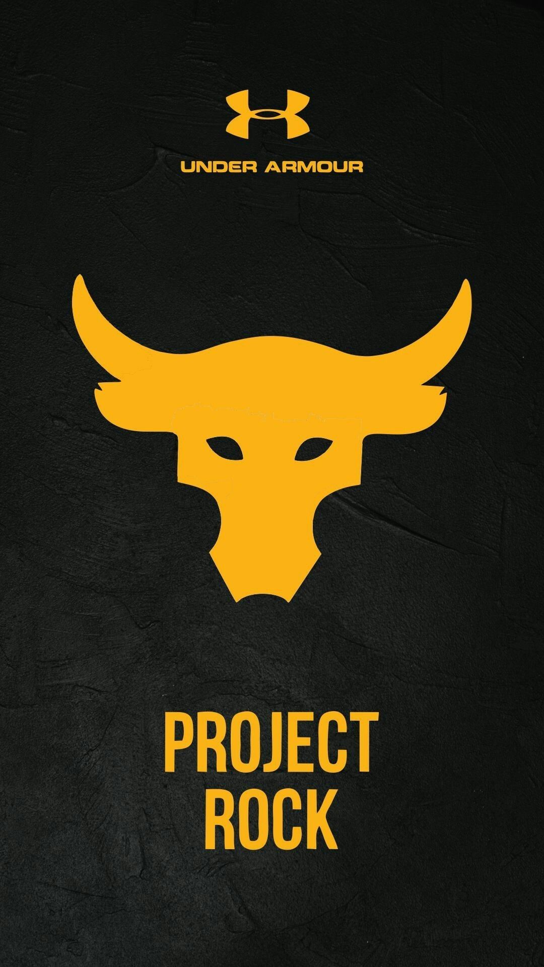 Logo Project Rock Under Armour, 1080x1920 Verticale, Mobile