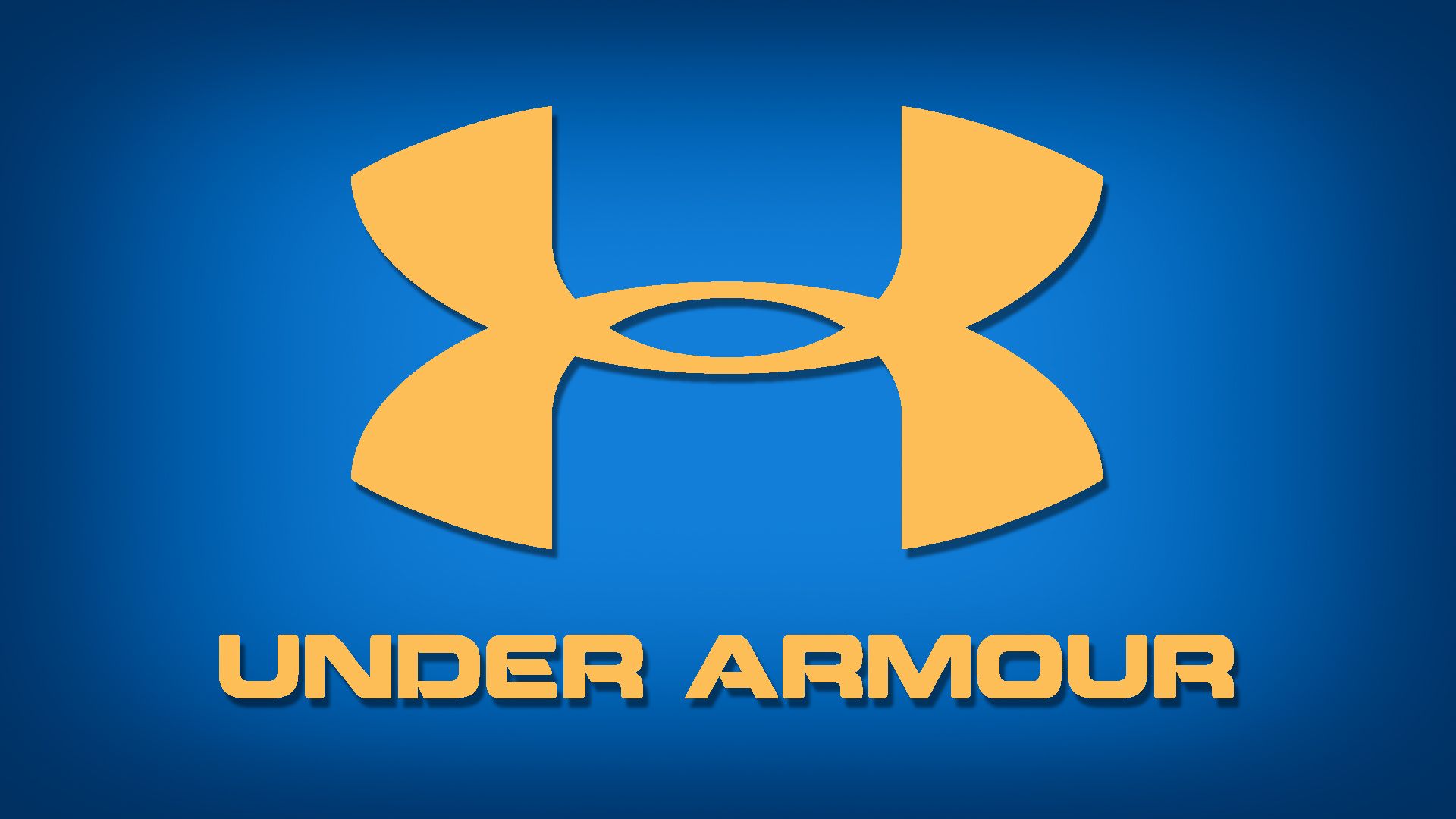 Logo Under Armour blu, 1920x1080 1080p, PC