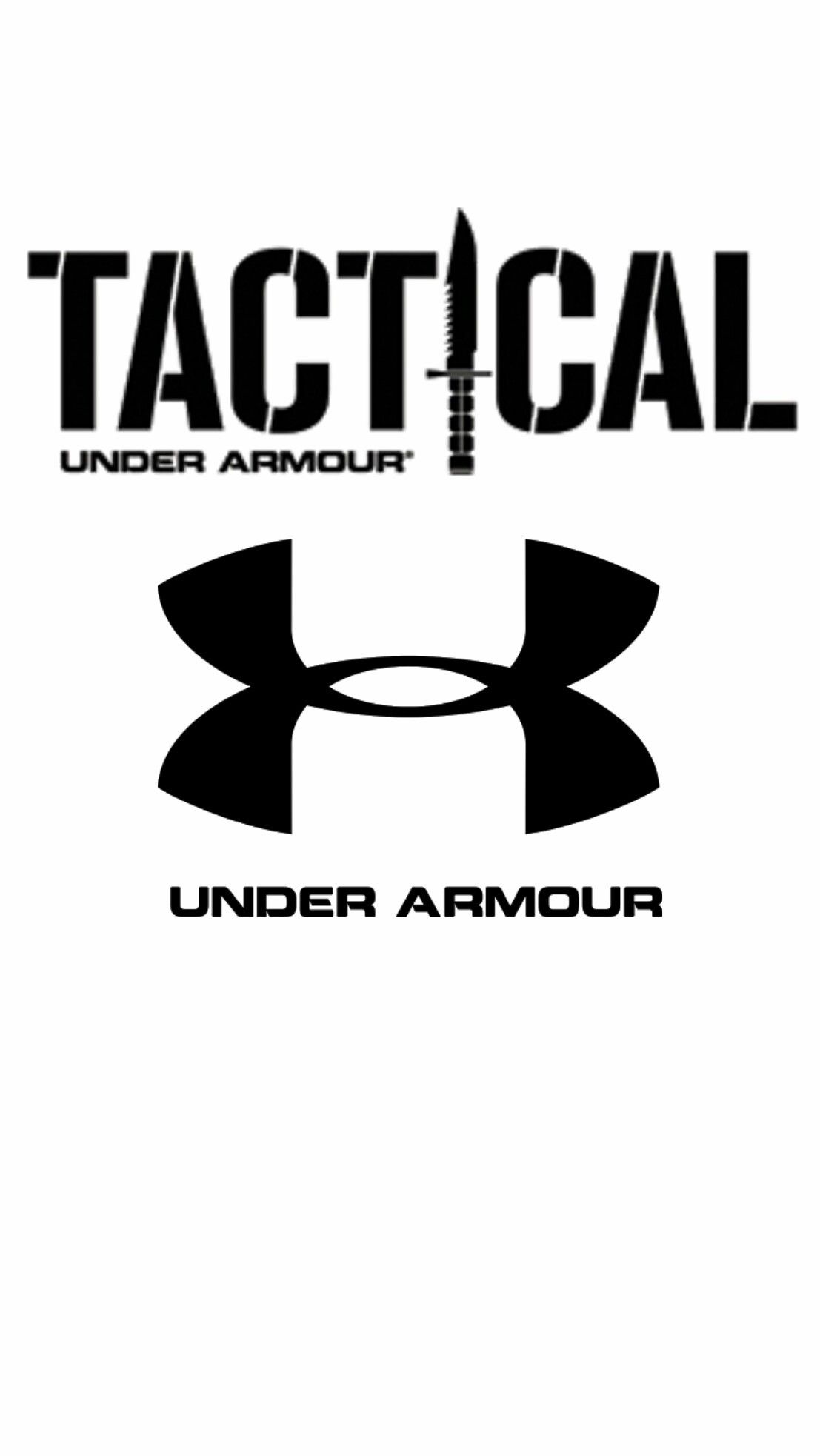 Logo Under Armour bianco nero, 1107x1965 Full HD Verticale, Realme