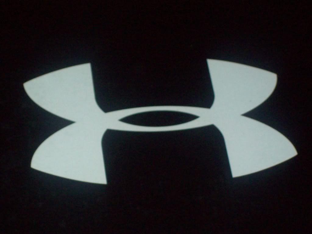 Logo Under Armour bianco nero, 1024x770 HD, PC