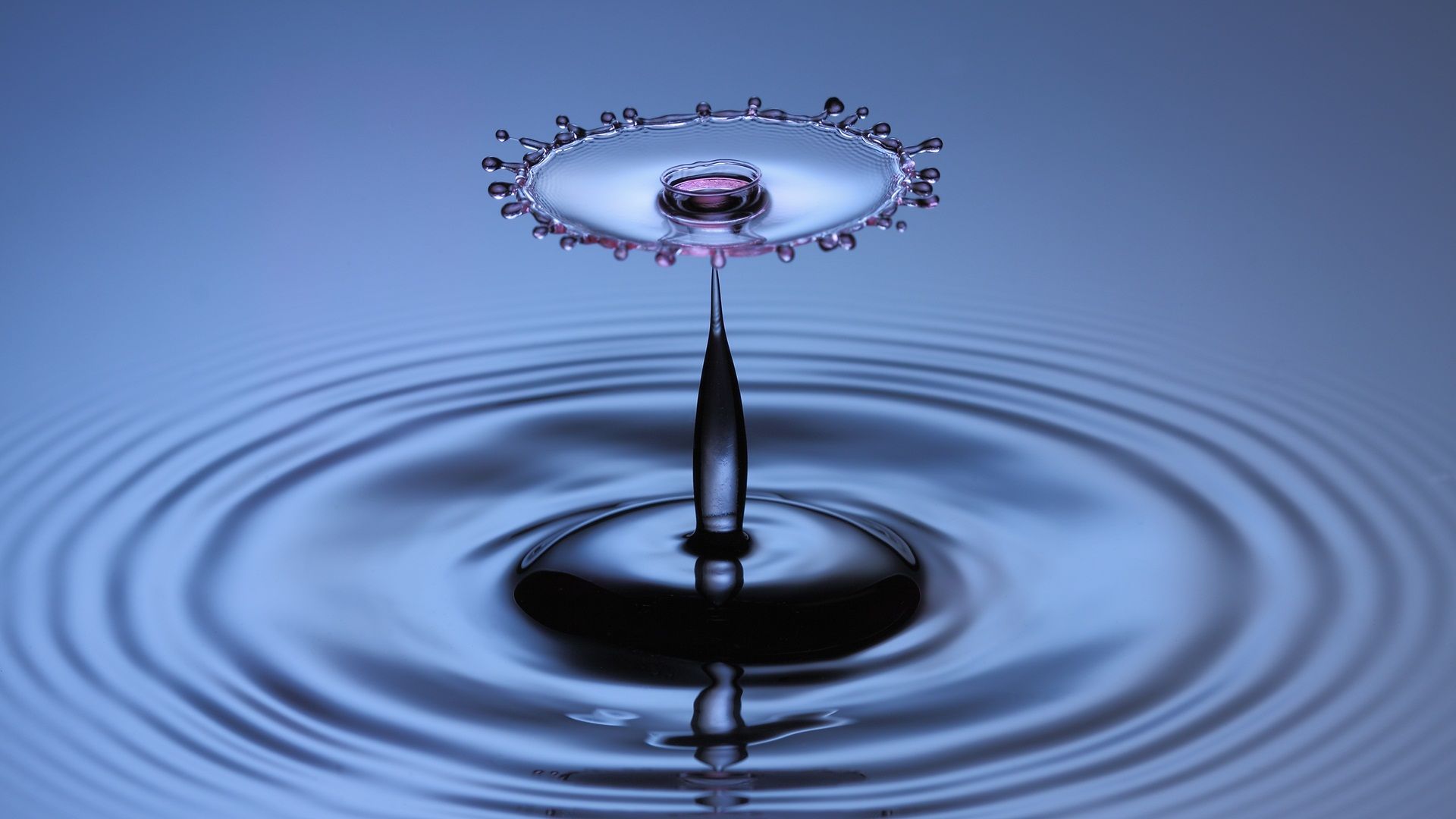 Goccia d'acqua che schizza, 1920x1080 Full HD 1080p, Desktop