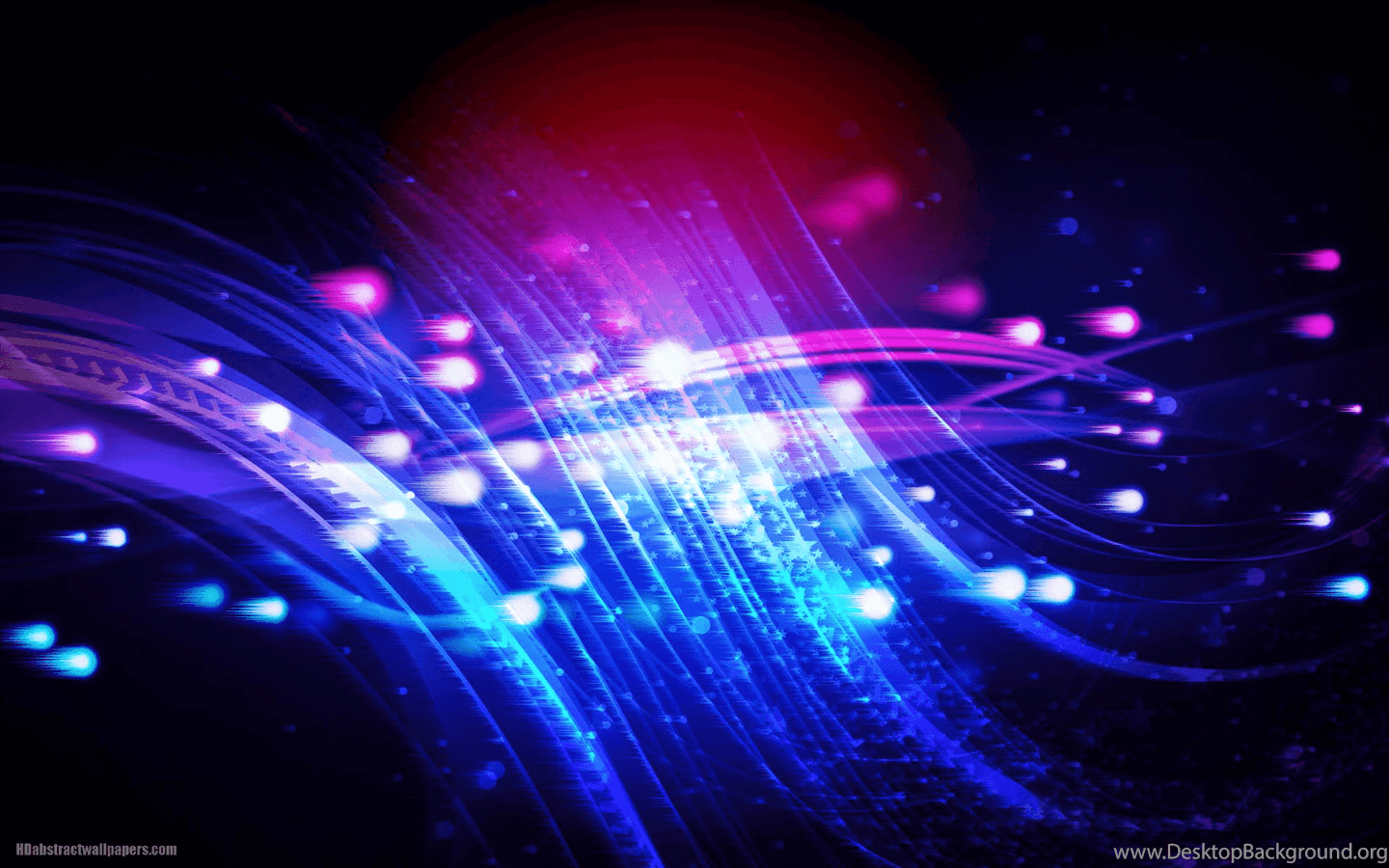 Sfondo astratto luci blu viola, 1440x900 720p, PC