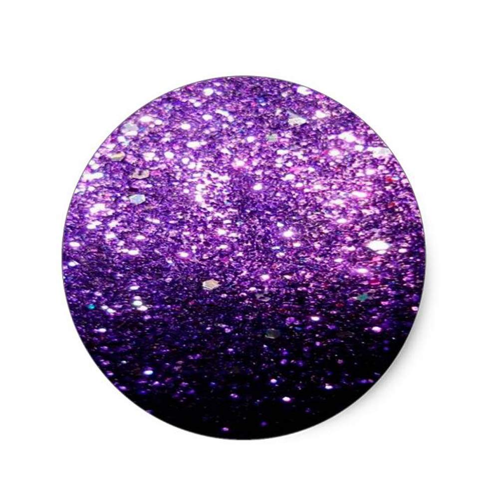 Glitter viola galassia rotondo, 1000x1000 HD, Desktop