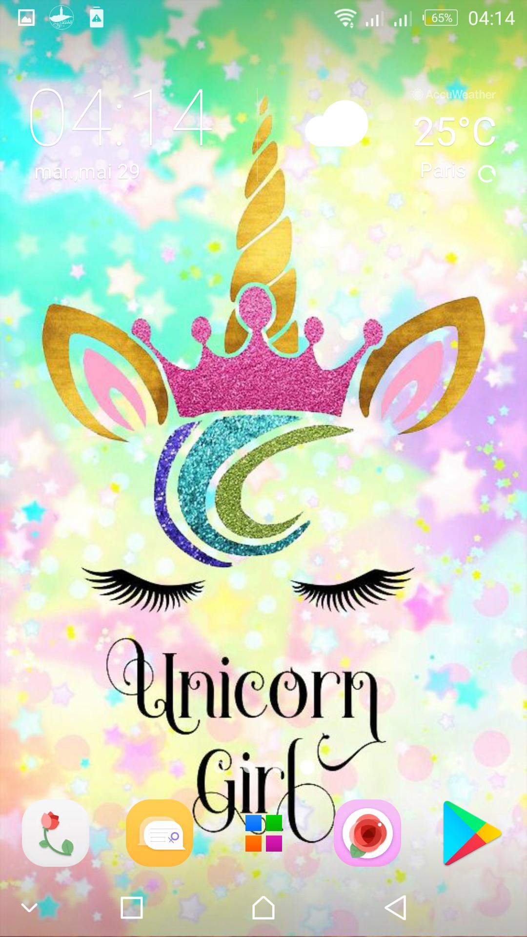 Unicorno arcobaleno luminoso pastello, 750x1334 Verticale, Telefono