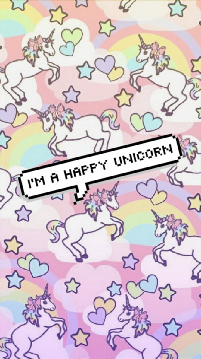 Unicorno pastello kawaii, 894x894 HD, Laptop