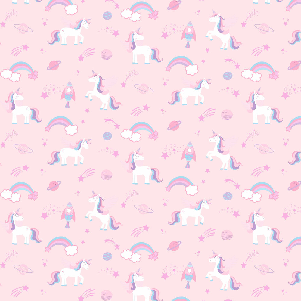 Unicorni razzi arcobaleni rosa, 1000x1000 HD, Laptop
