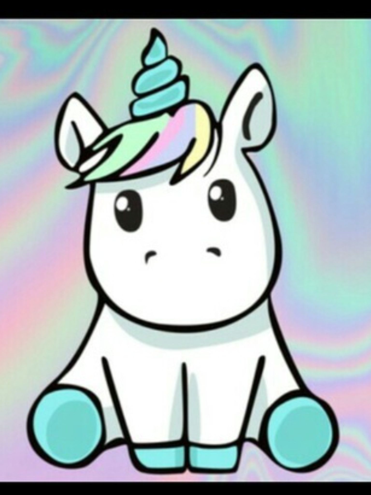 Unicorno animato su arcobaleno, 1280x960 720p, PC