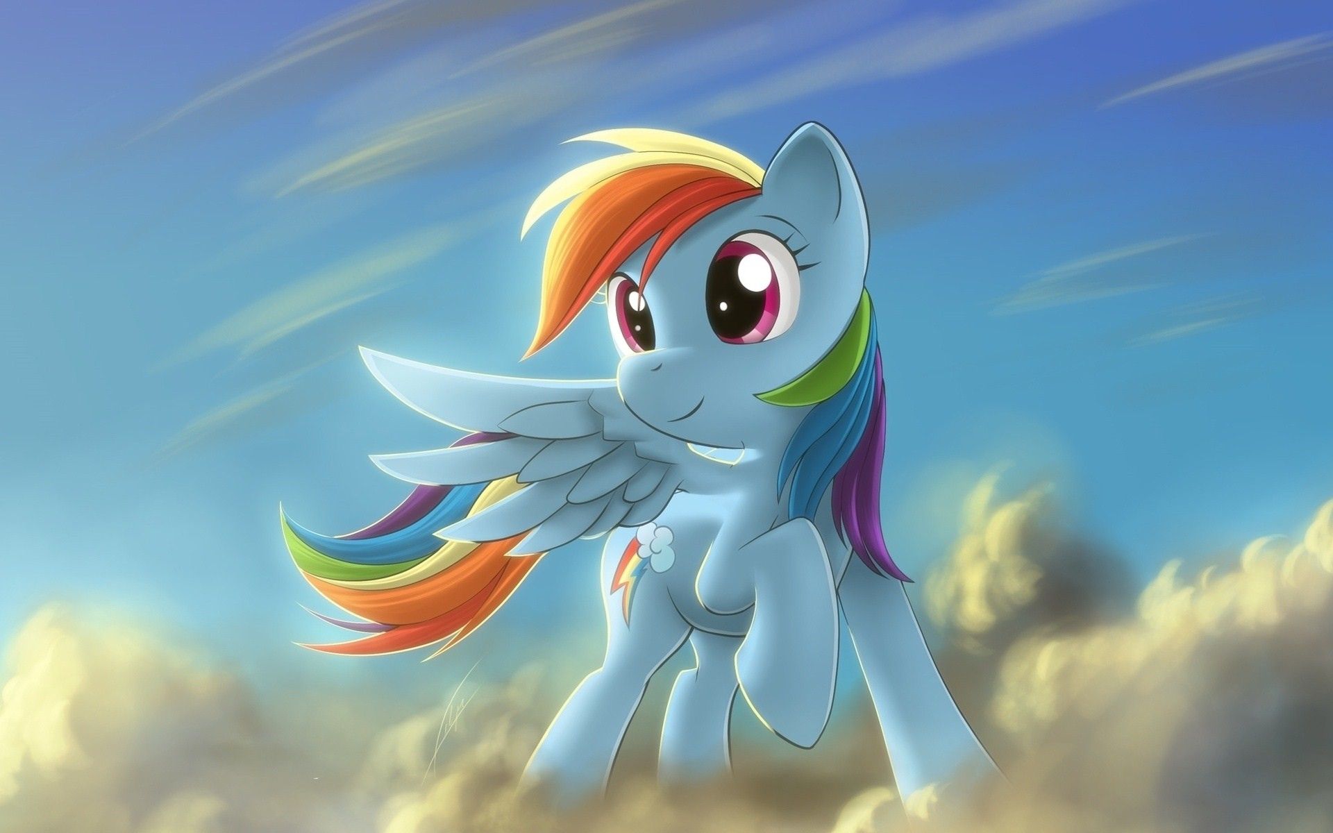 Rainbow Dash My Little Pony, Friendship Is Magic, 1920x1200 Full HD+ WUXGA, Laptop