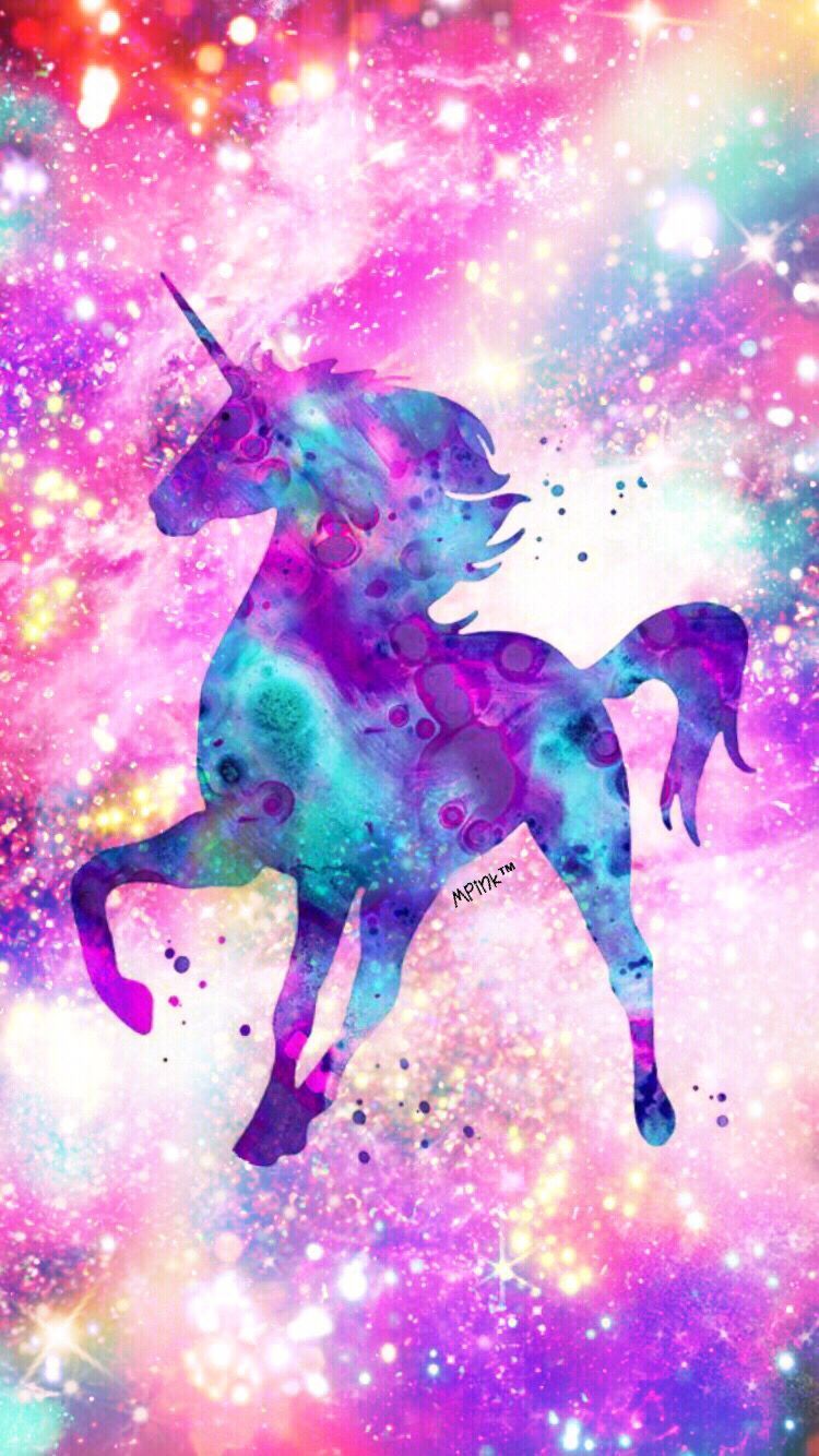 Unicorno arcobaleno galassia colorata, 750x1334 Full HD Verticale, Smartphone