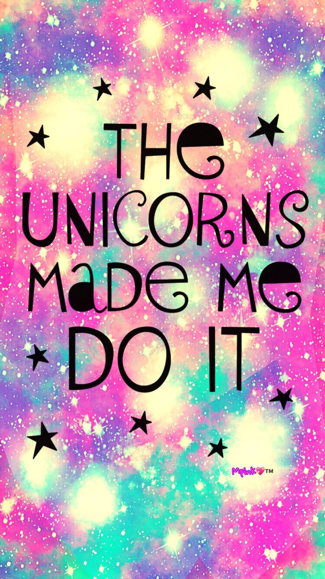 Unicorno kawaii sfondo pastello, 1080x1920 Verticale, Mobile