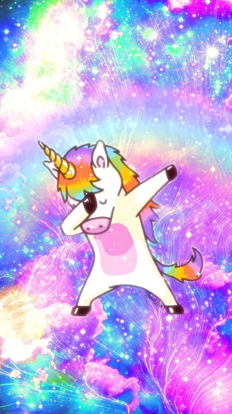 Unicorno arcobaleno che balla dab, 750x1334 Full HD Verticale, iPhone