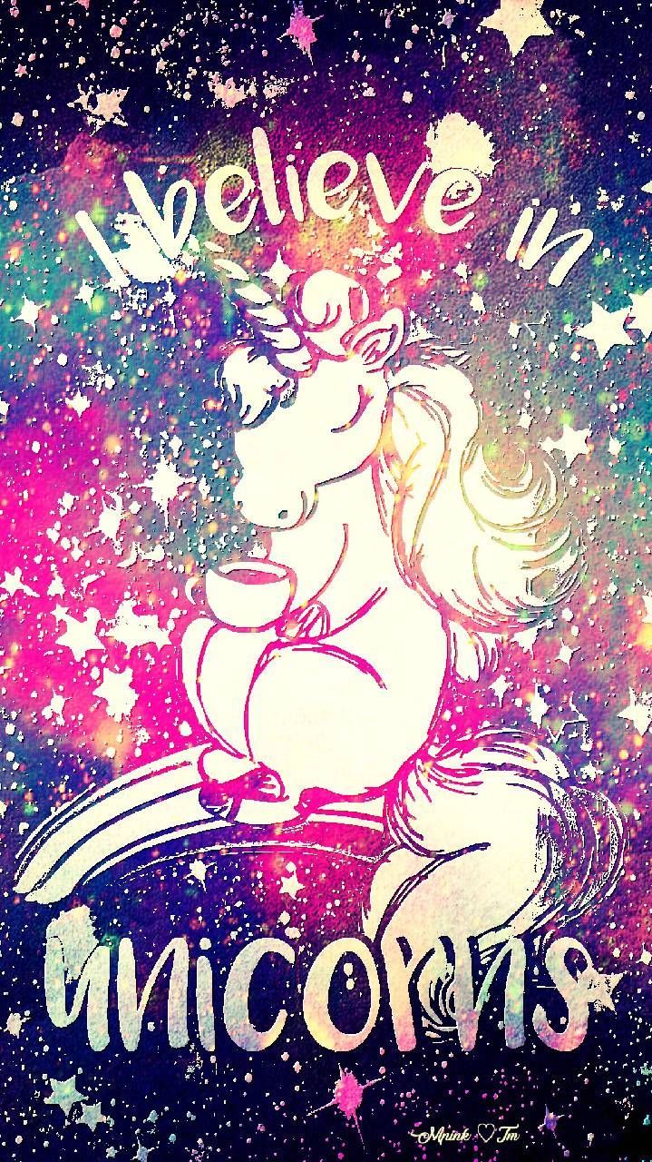 Unicorno galattico con stelle, 719x1280 Full HD Verticale, Smartphone