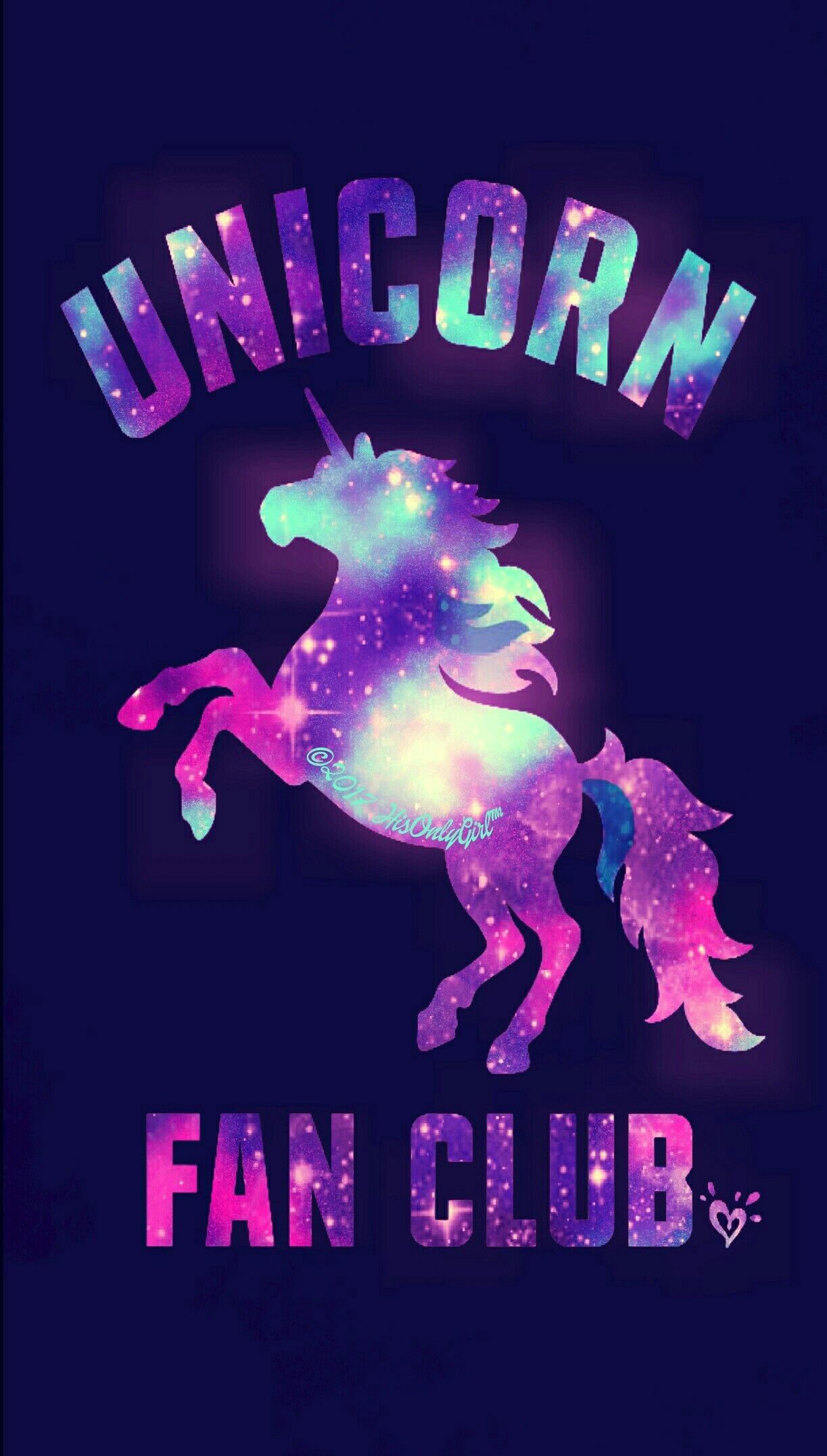 Unicorno galattico colorato, 1223x2154 Verticale, OnePlus