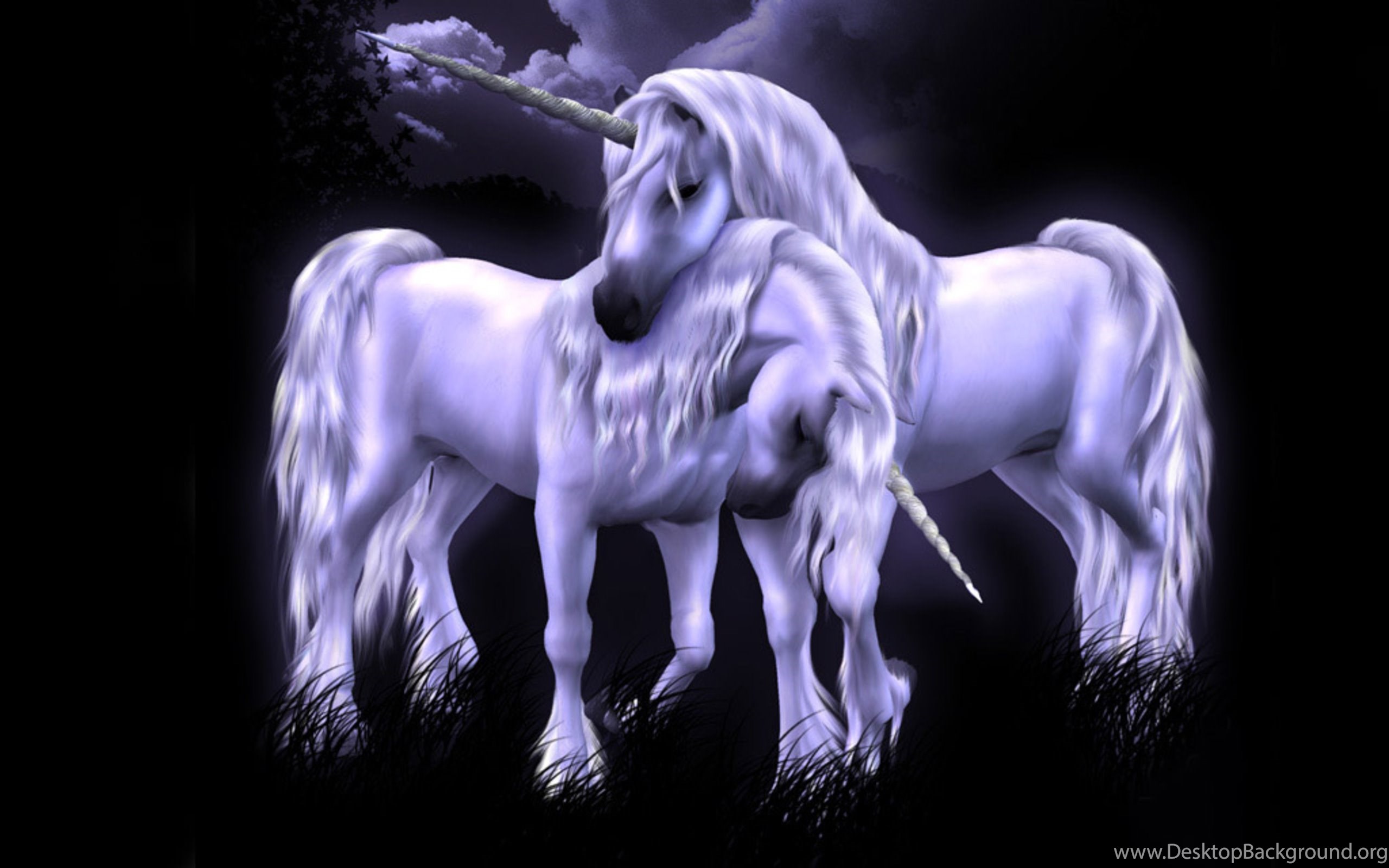 Unicorno bianco cartoon rosa, 1920x1080 Full HD 1080p, PC Desktop