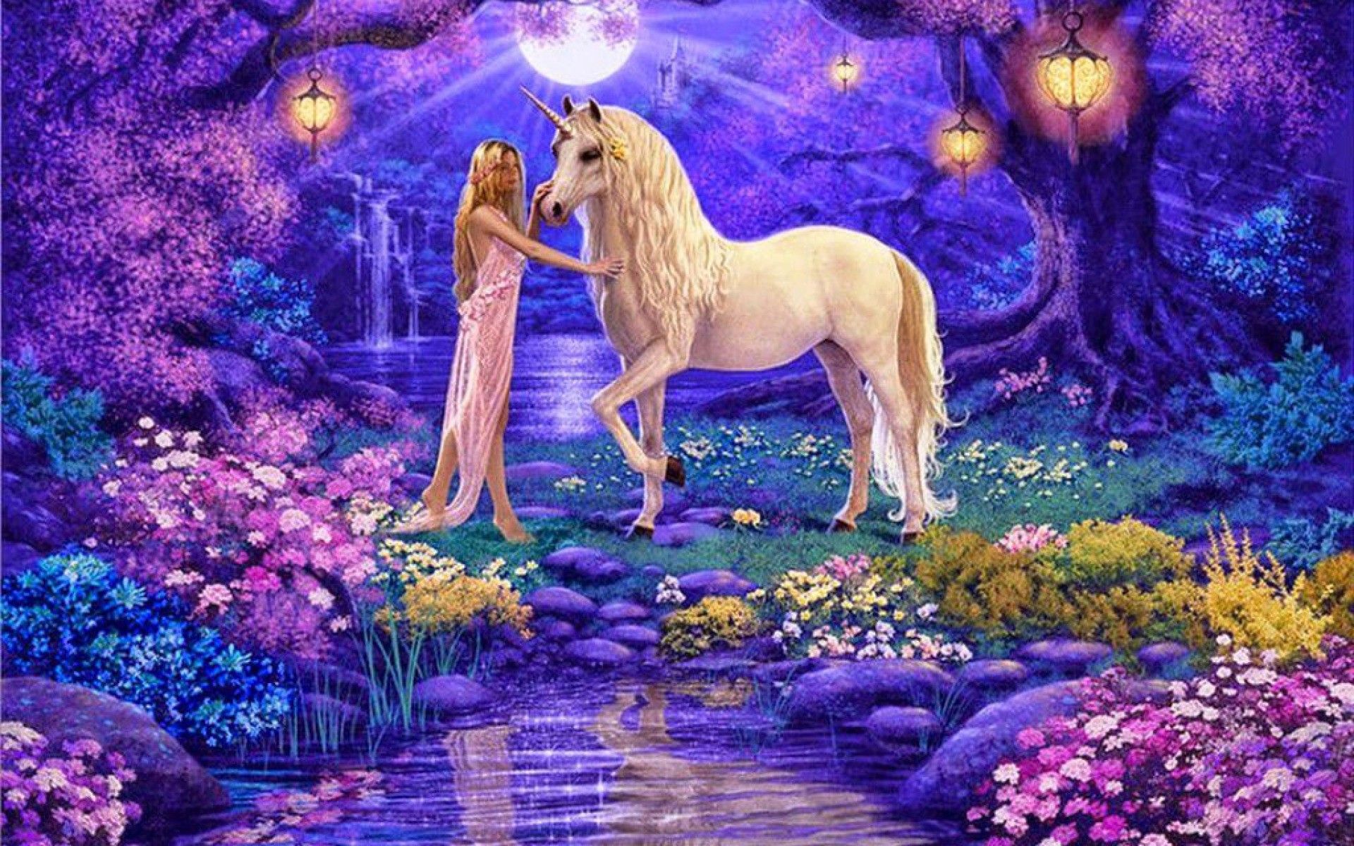 Unicorno bianco carino seduto, 736x1309 Verticale, Telefono