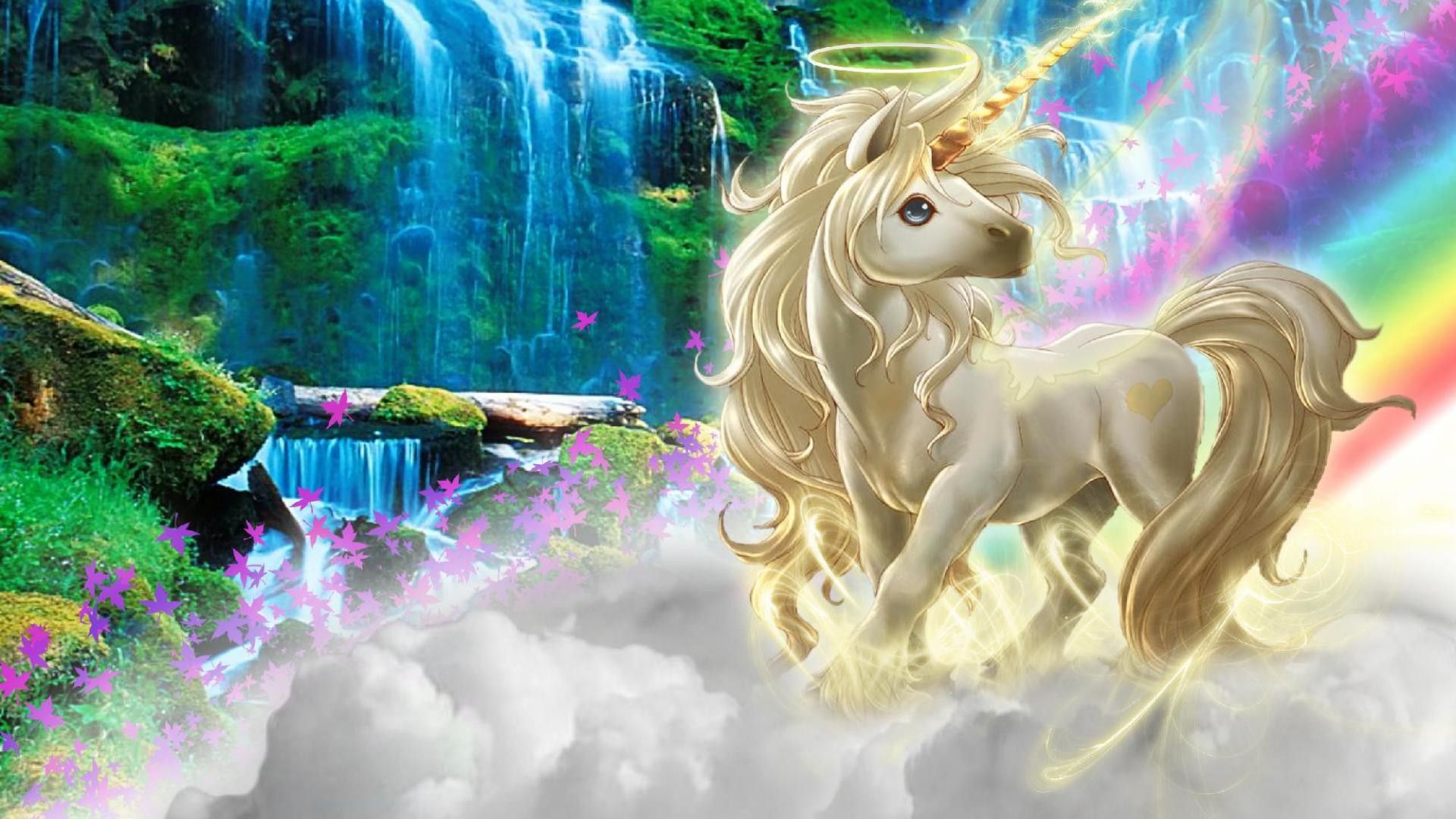 Unicorni pattern rosa pastello, 1400x600 Panoramico, Monitor Gaming