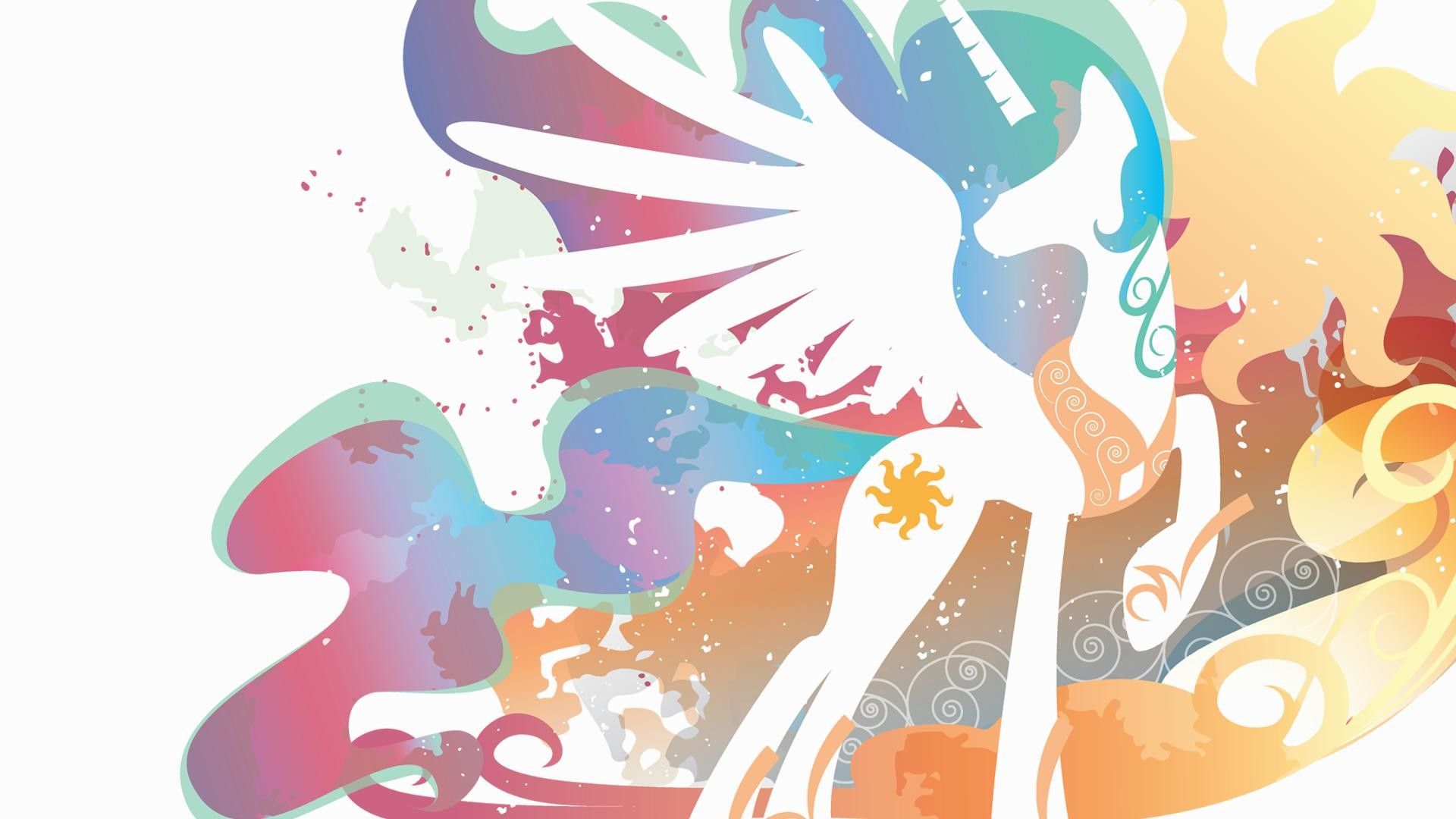 Unicorno Princess Celestia arcobaleno, 1920x1080 Full HD 1080p, Monitor Gaming