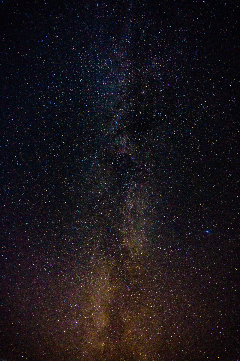 Via Lattea cielo stellato notte, 1000x1500 Full HD Verticale, iPhone