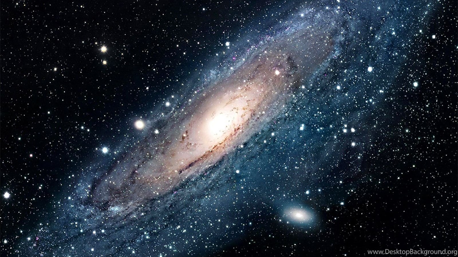 Galassia a spirale nello spazio, 1600x900 900p, PC